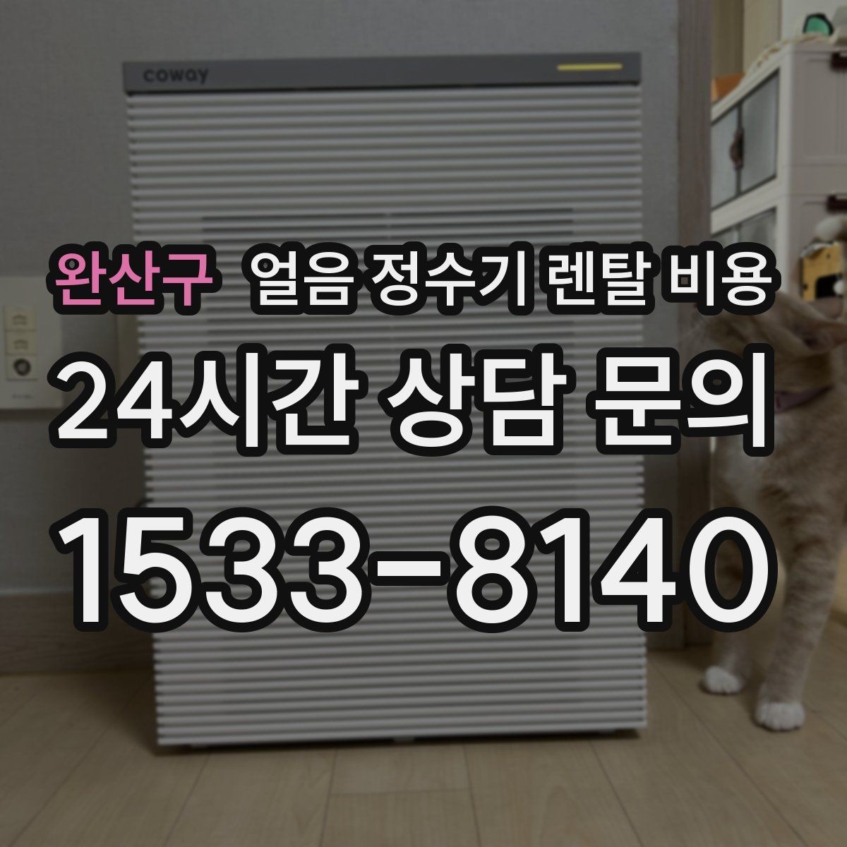 완산구 얼음 정수기 렌탈 비용 공간에 맞는 제품 고르는 방법