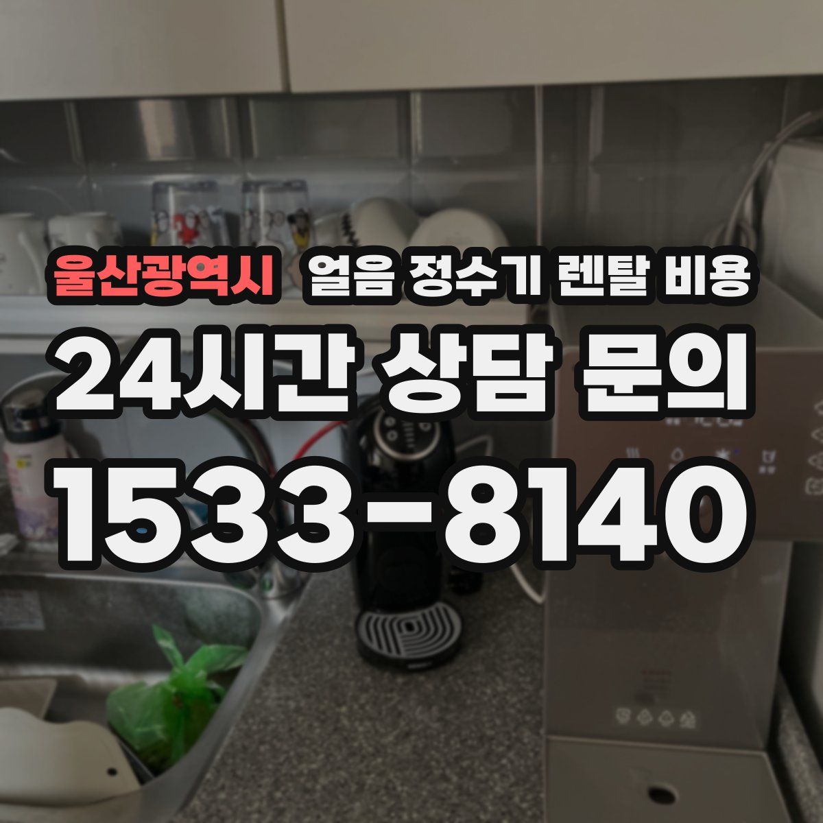 울산광역시 얼음 정수기 렌탈 비용