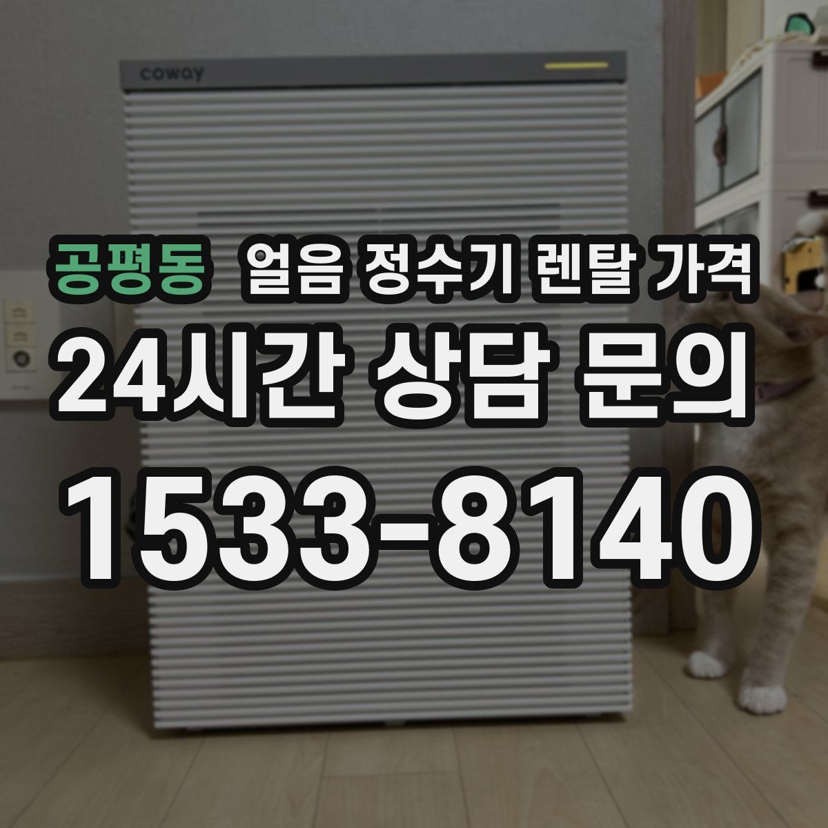 공평동 얼음 정수기 렌탈 가격