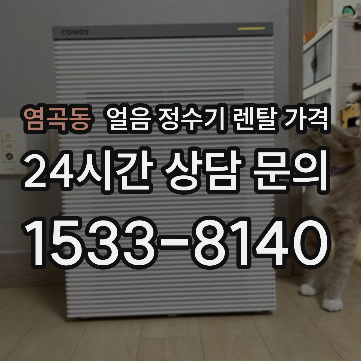 염곡동 얼음 정수기 렌탈 가격