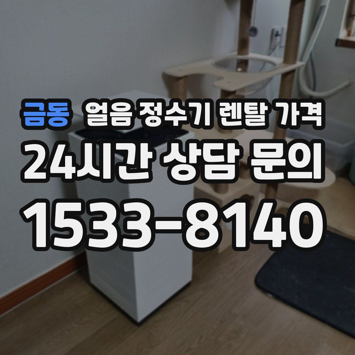 금동 얼음 정수기 렌탈 가격