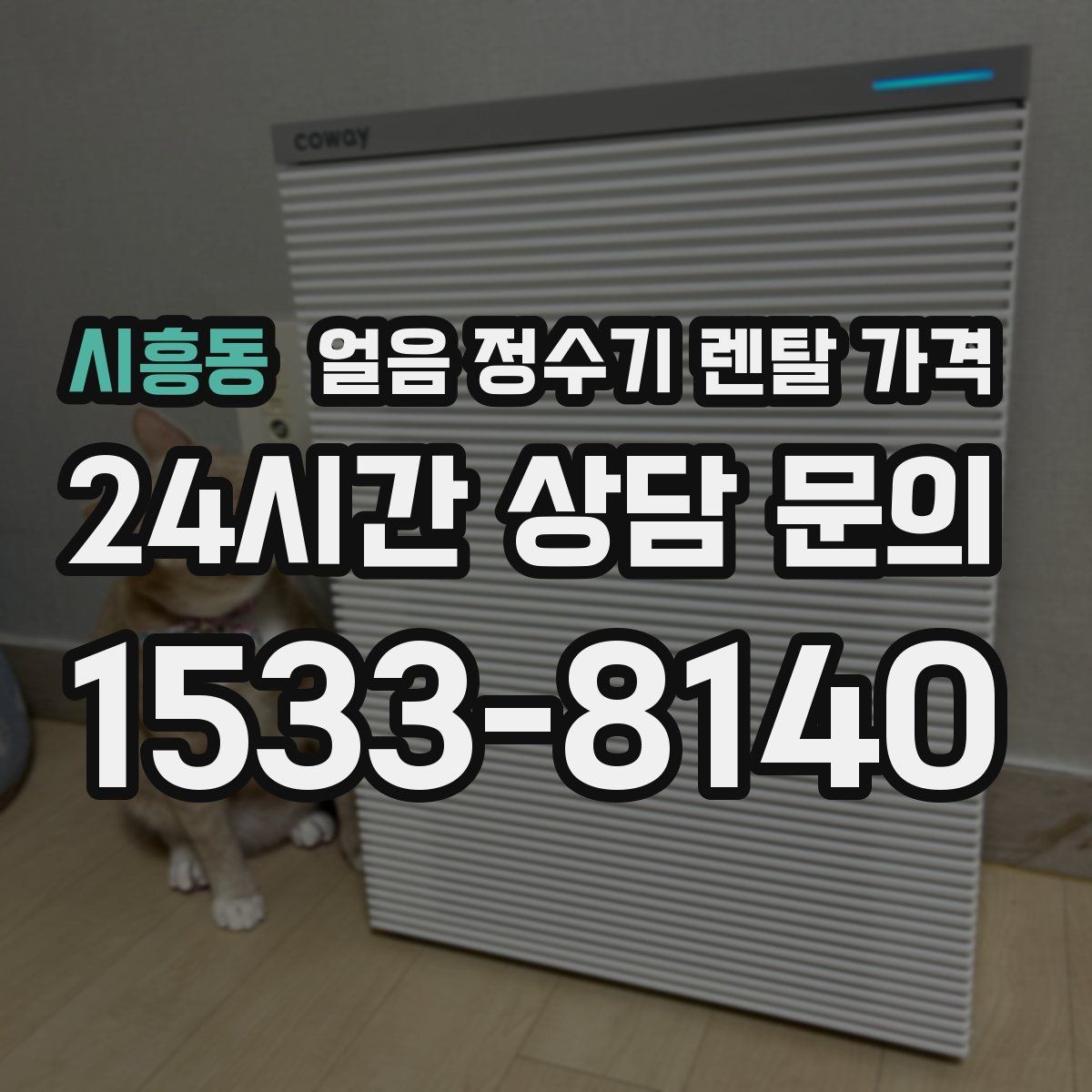 시흥동 얼음 정수기 렌탈 가격 냉수 사용량이 많은 집의 선택 기준