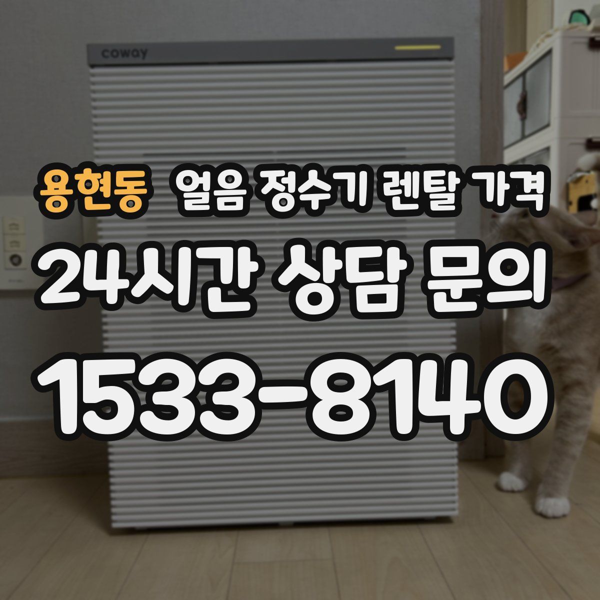 용현동 얼음 정수기 렌탈 가격