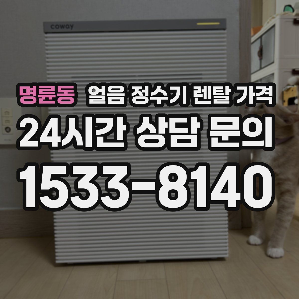 명륜동 얼음 정수기 렌탈 가격