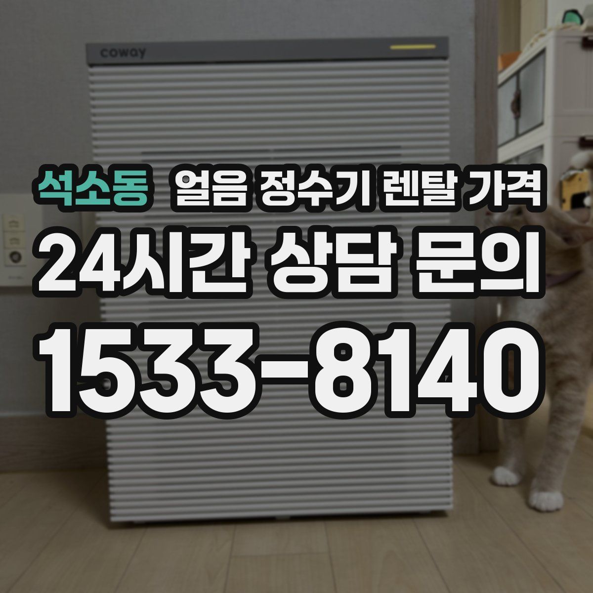 석소동 얼음 정수기 렌탈 가격