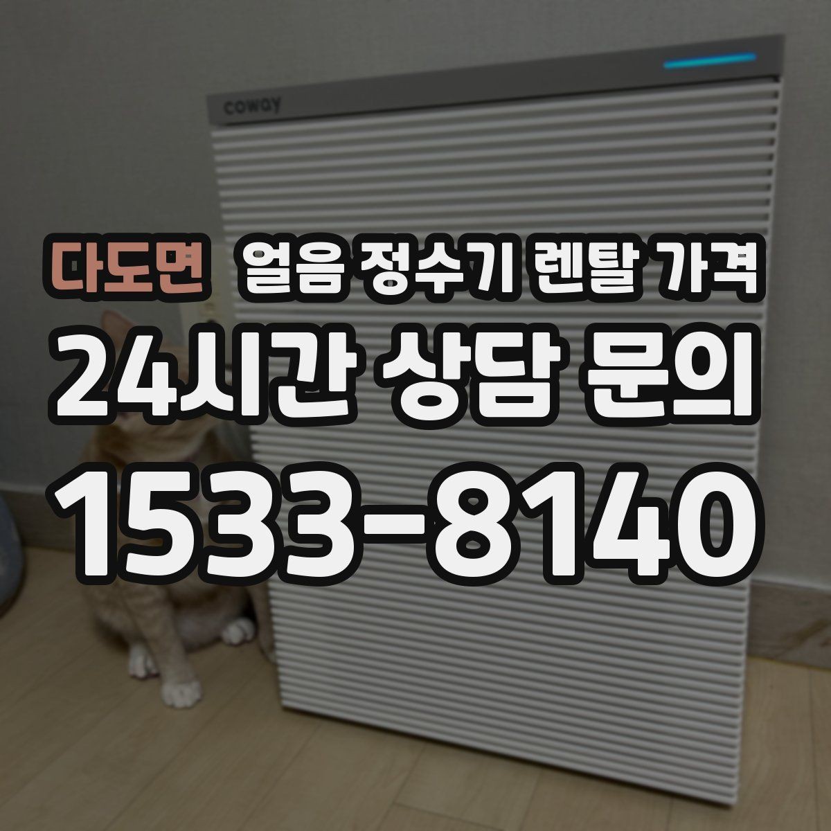다도면 얼음 정수기 렌탈 가격 실속형 제품 고르는 기준