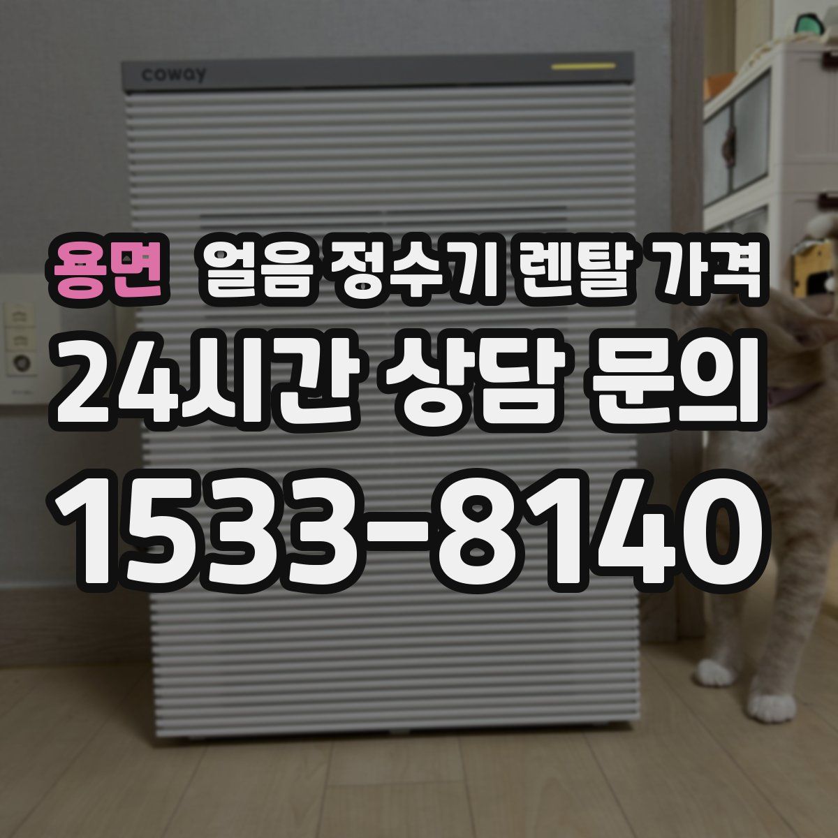 용면 얼음 정수기 렌탈 가격