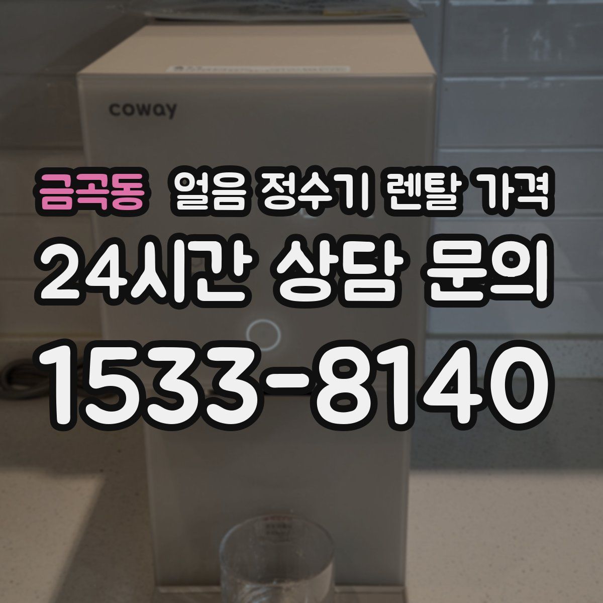금곡동 얼음 정수기 렌탈 가격