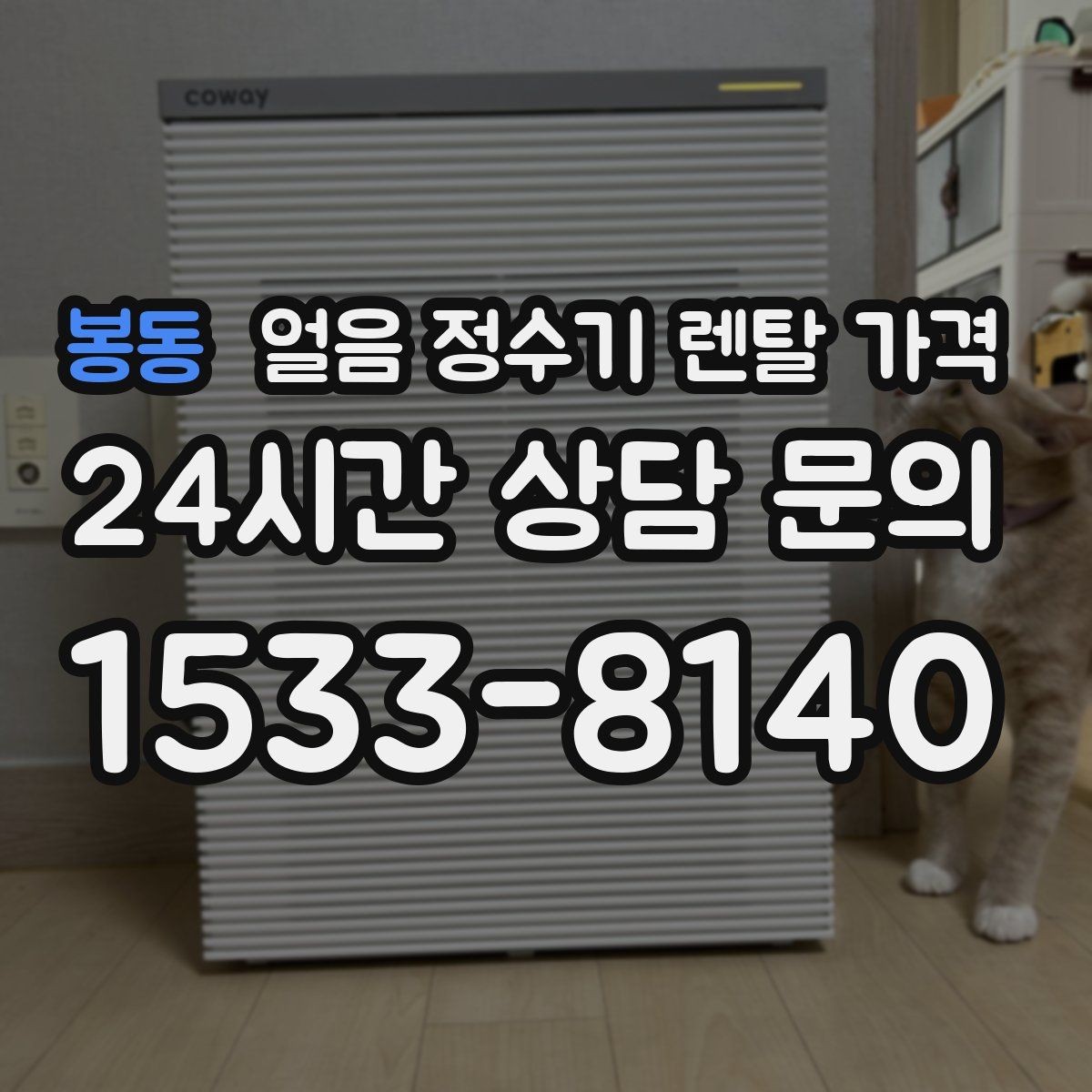 봉동 얼음 정수기 렌탈 가격 재계약 시 유리한 조건 찾기