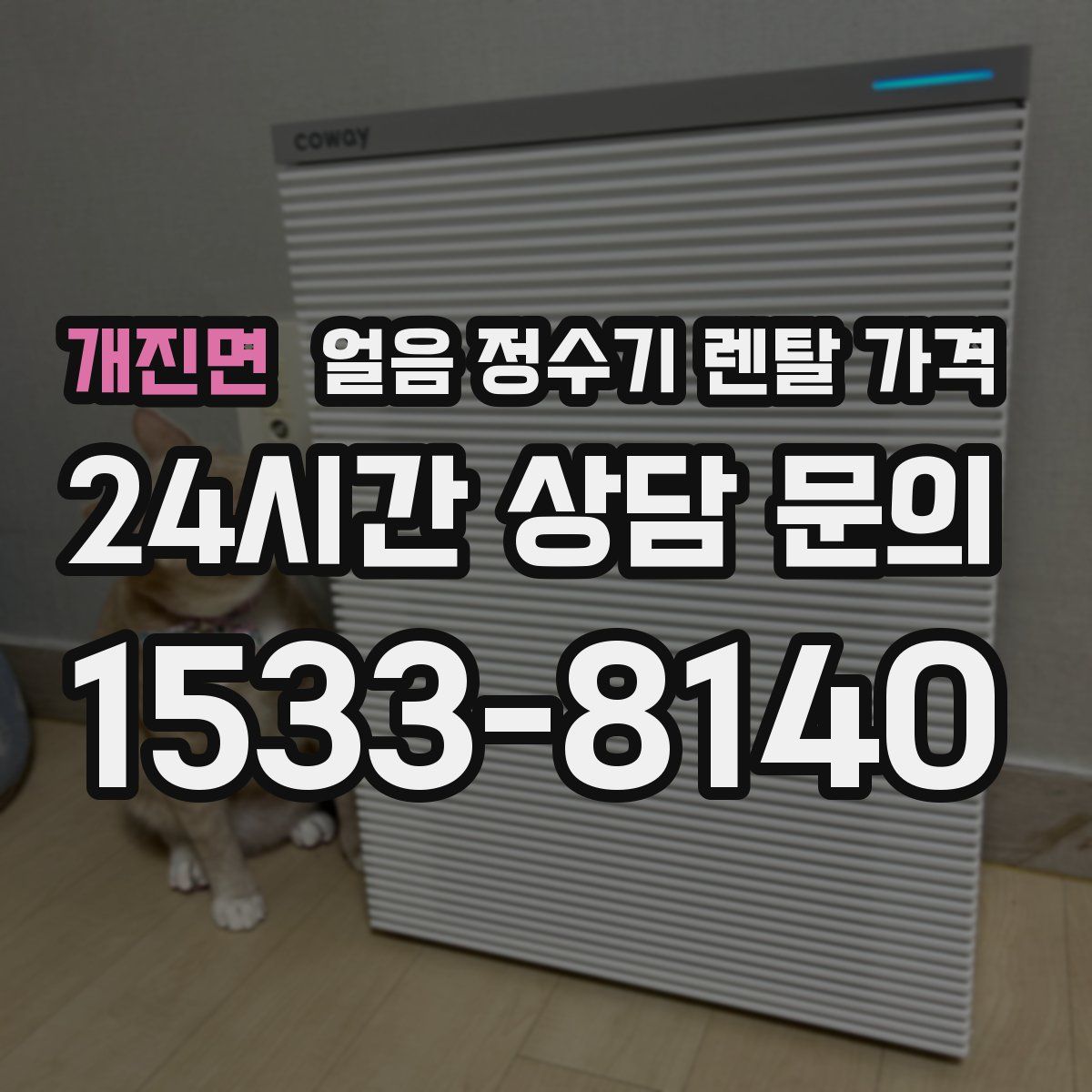 개진면 얼음 정수기 렌탈 가격