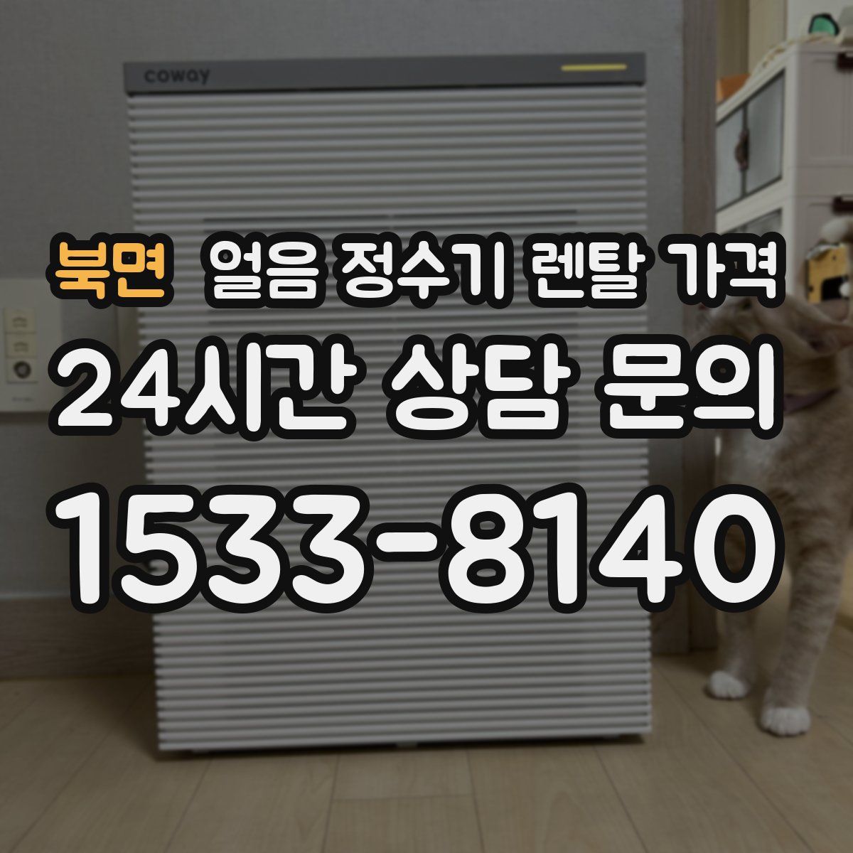 북면 얼음 정수기 렌탈 가격