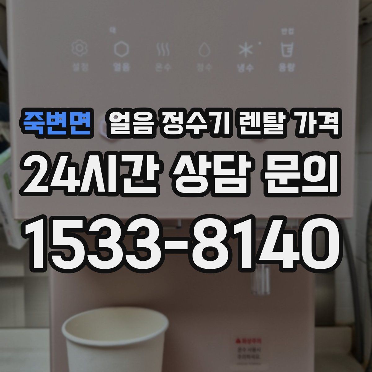 죽변면 얼음 정수기 렌탈 가격 효율적인 선택을 위한 기준