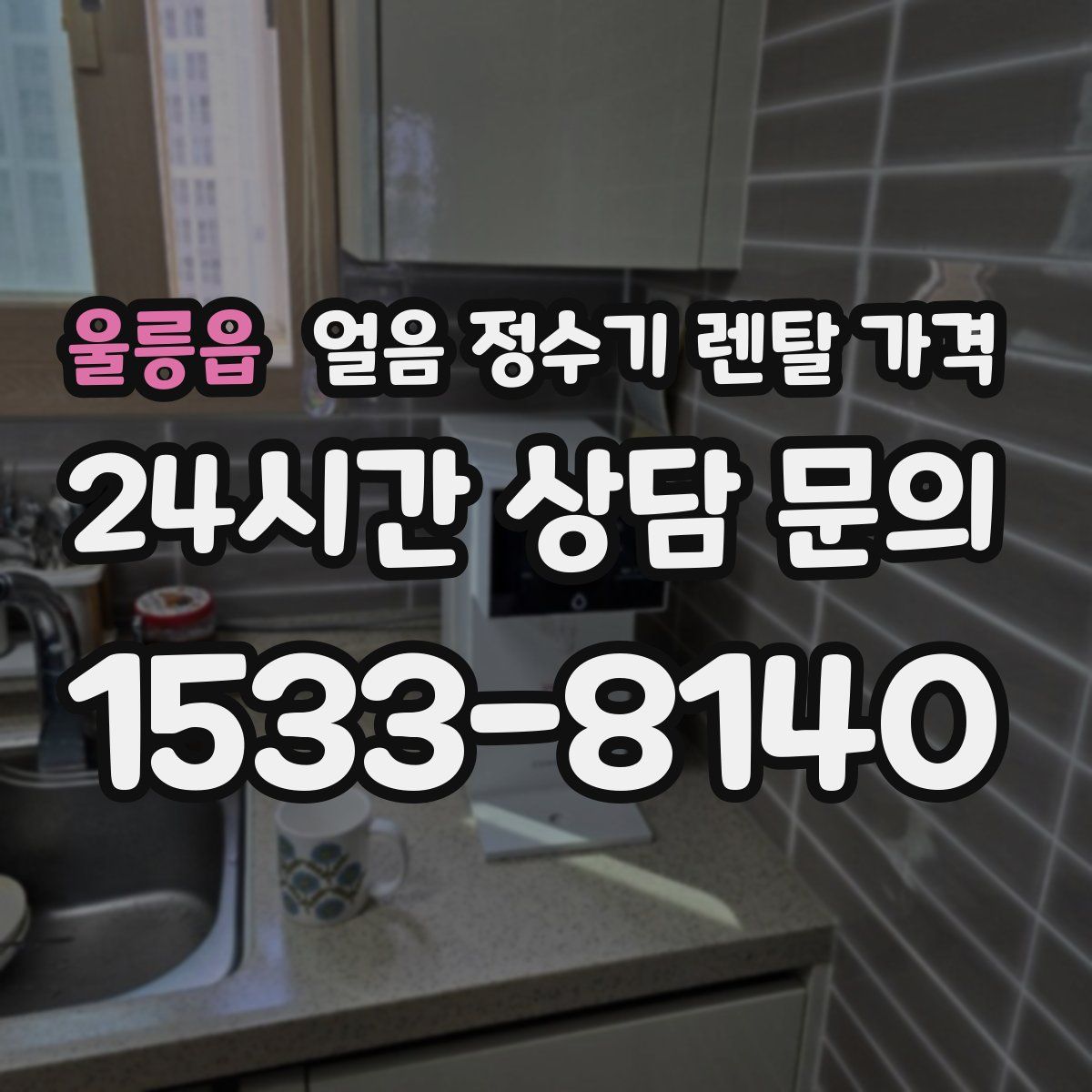 울릉읍 얼음 정수기 렌탈 가격