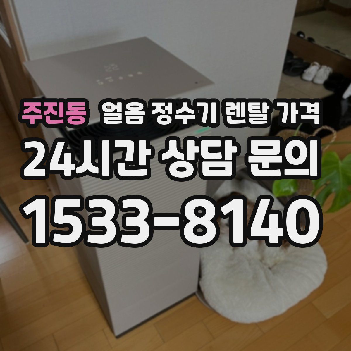 주진동 얼음 정수기 렌탈 가격