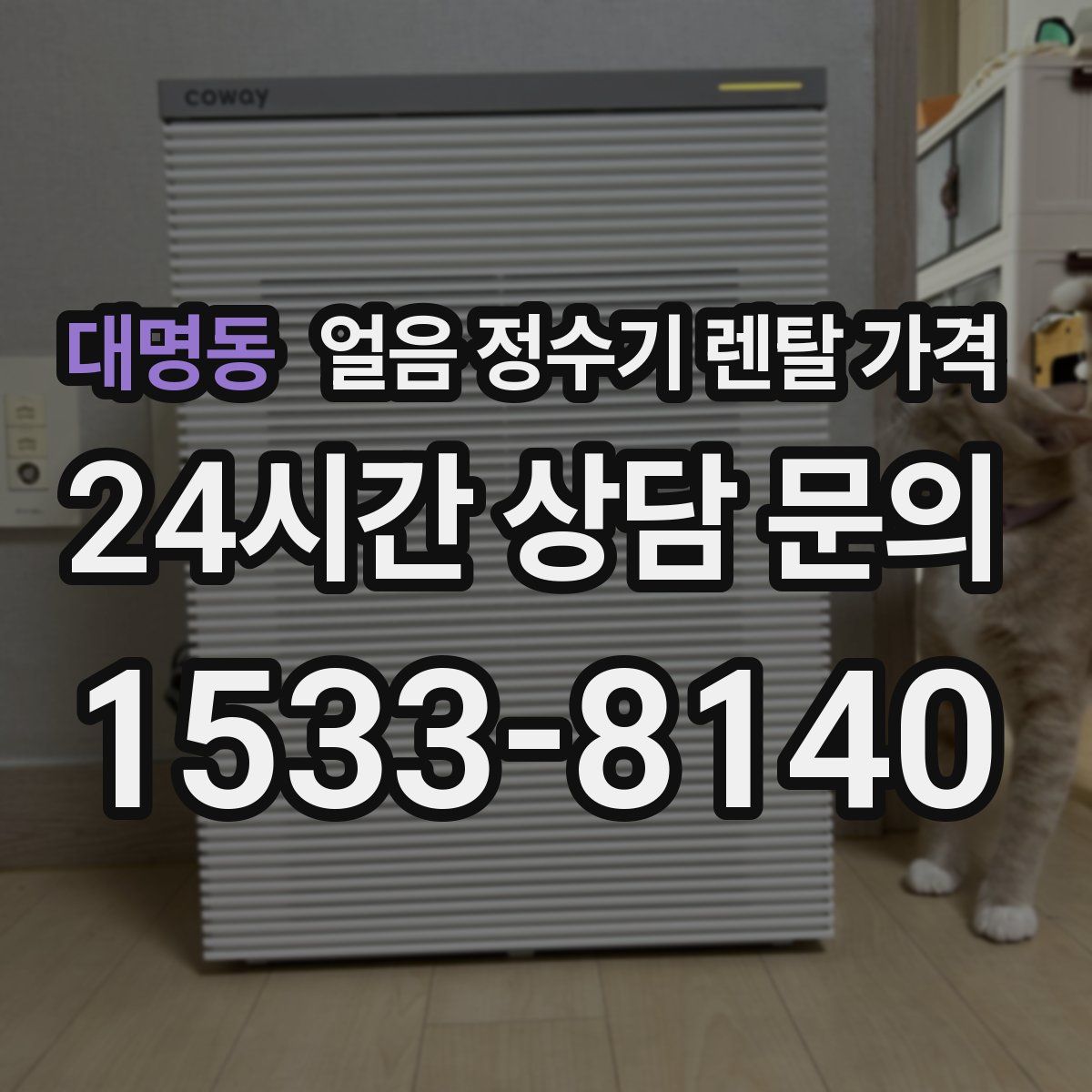 대명동 얼음 정수기 렌탈 가격