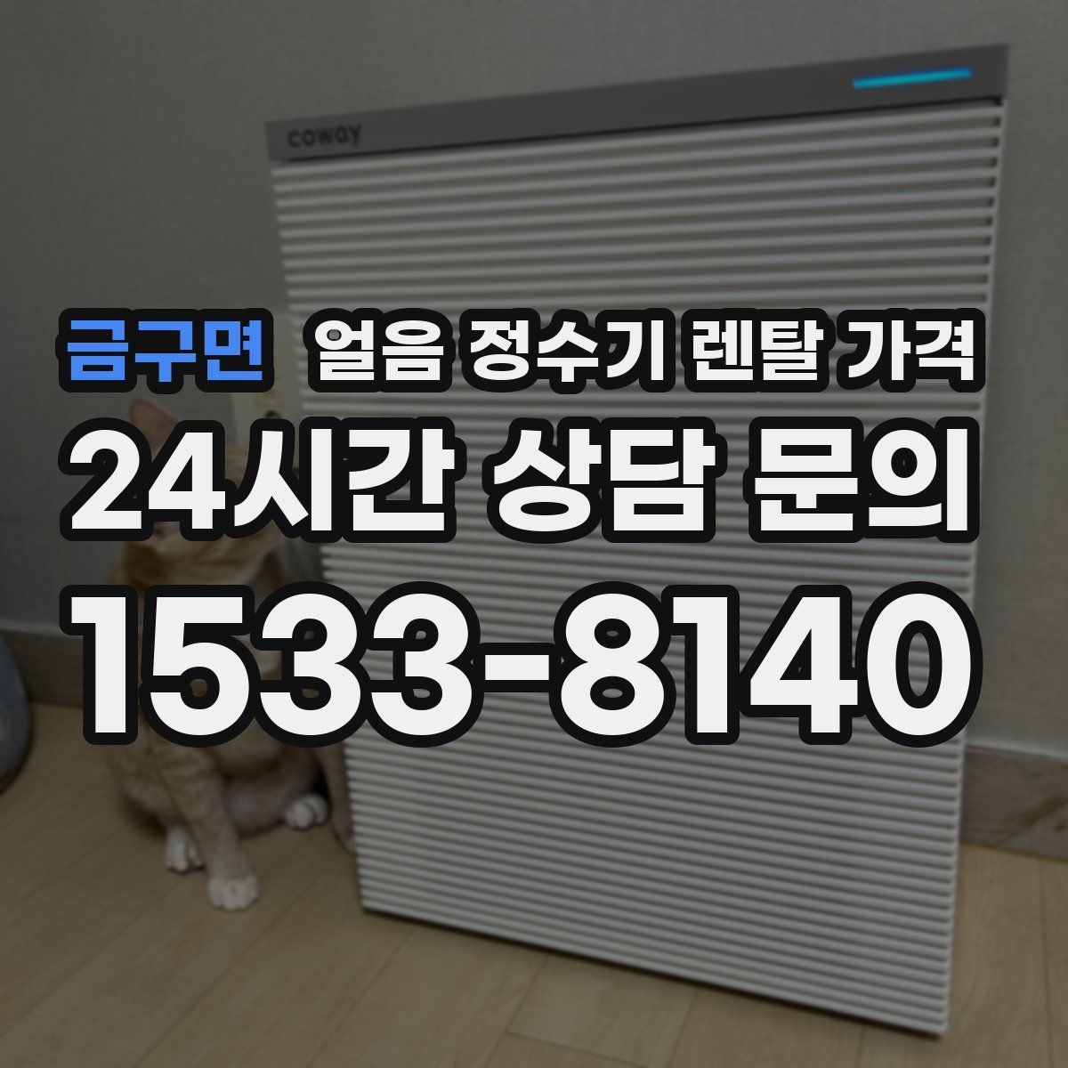 금구면 얼음 정수기 렌탈 가격