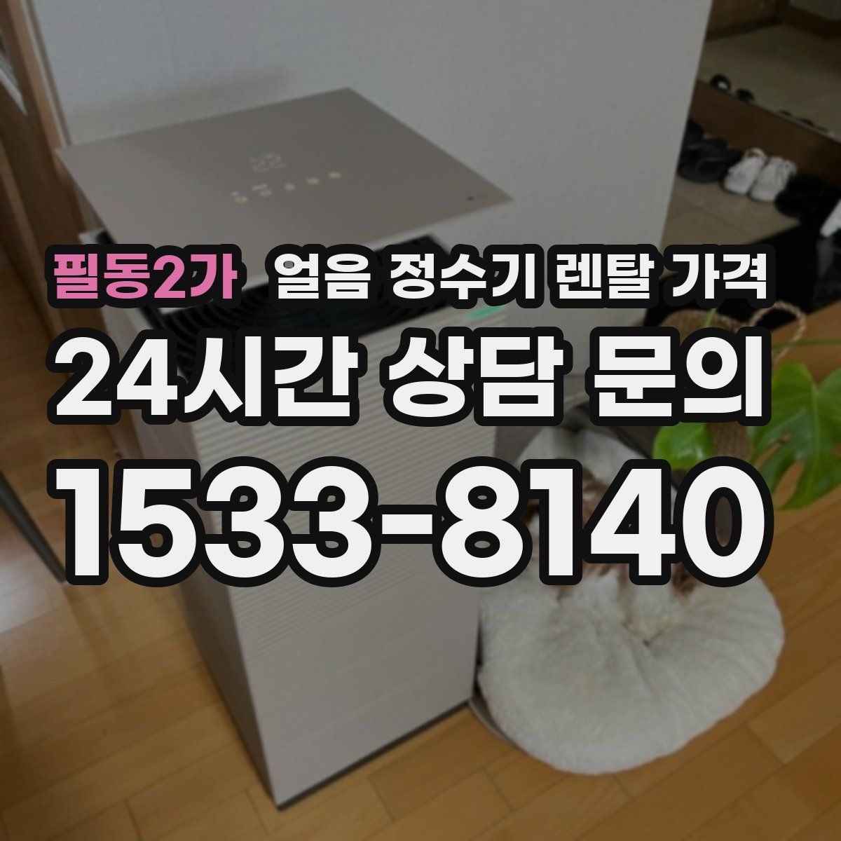 필동2가 얼음 정수기 렌탈 가격