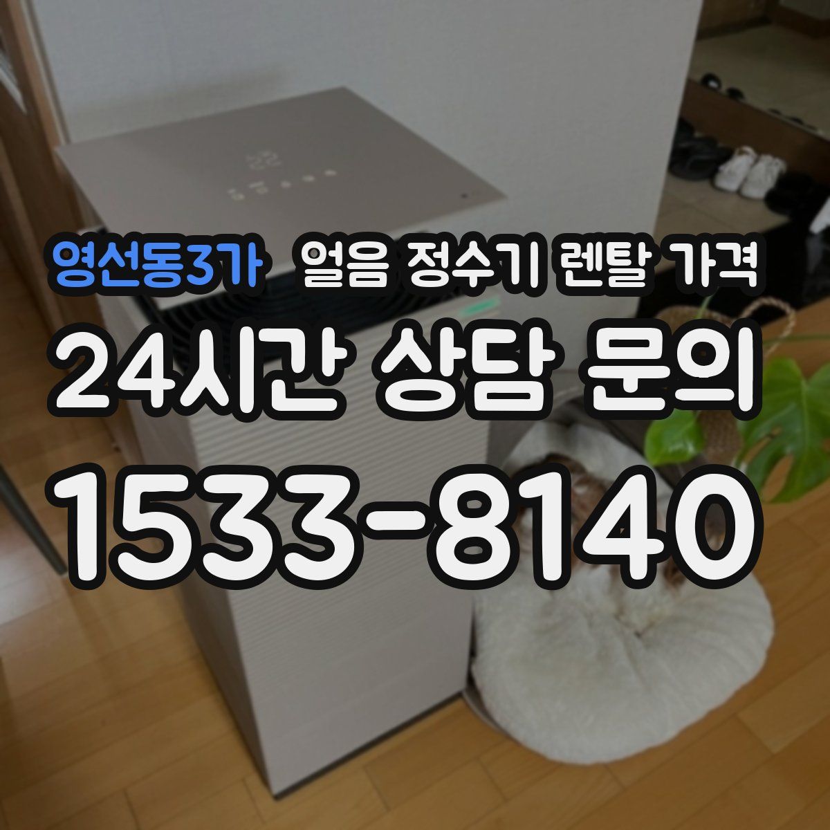 영선동3가 얼음 정수기 렌탈 가격