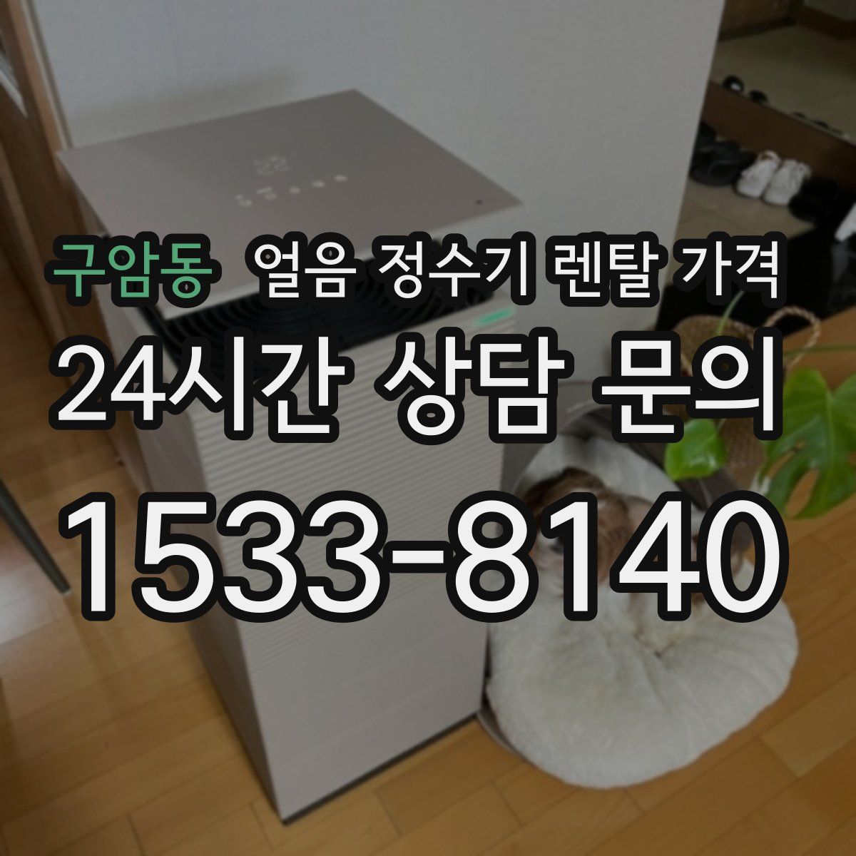 구암동 얼음 정수기 렌탈 가격