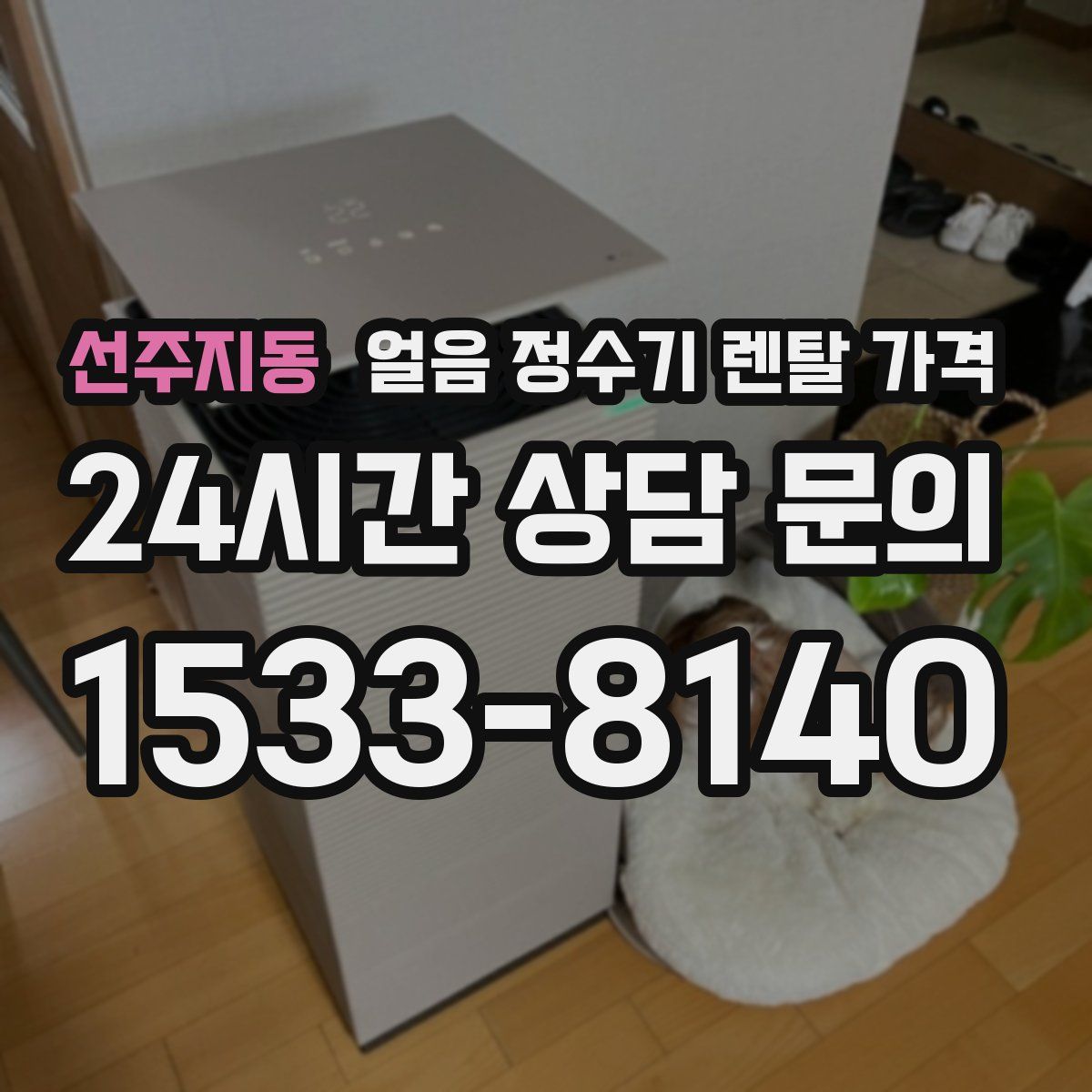 선주지동 얼음 정수기 렌탈 가격