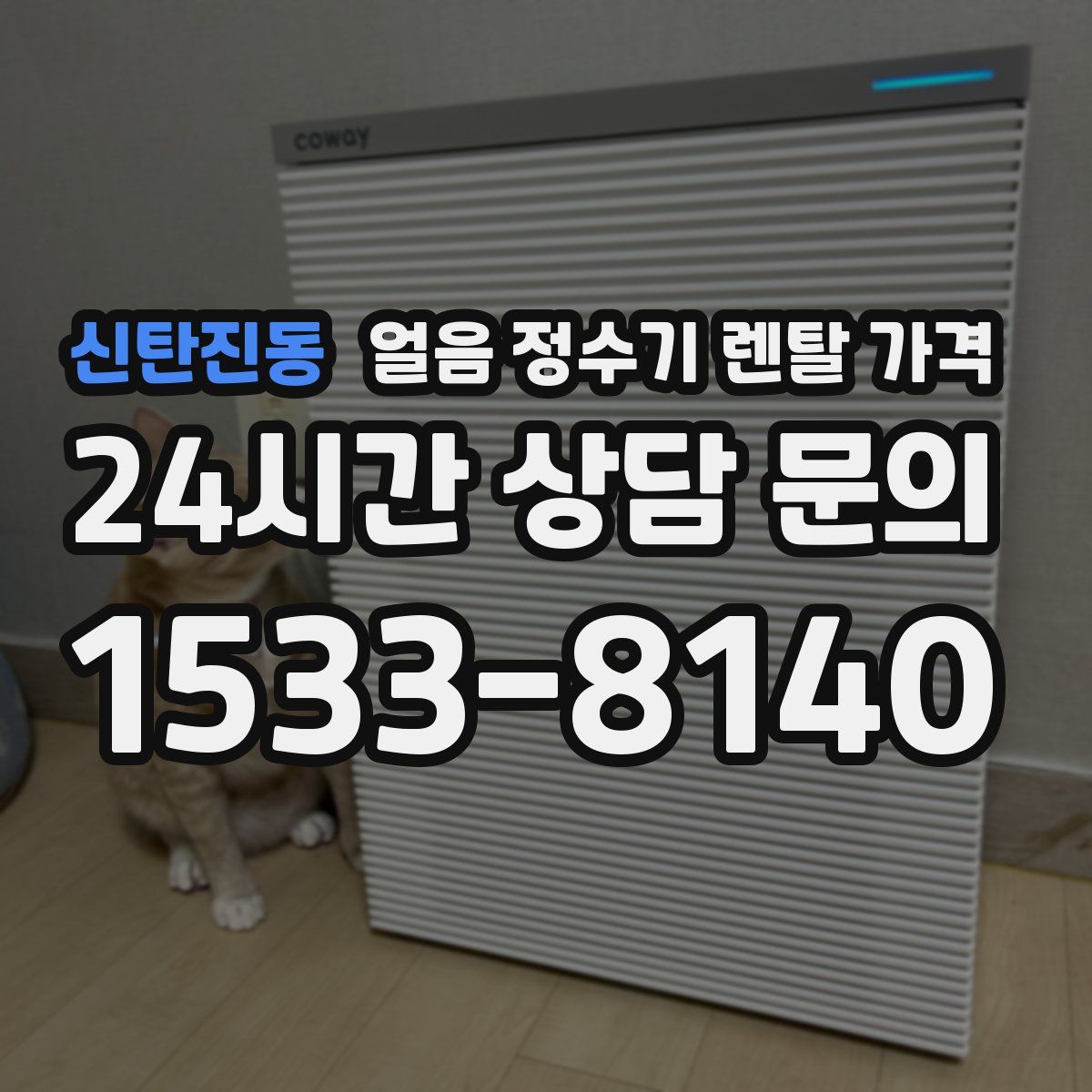 신탄진동 얼음 정수기 렌탈 가격
