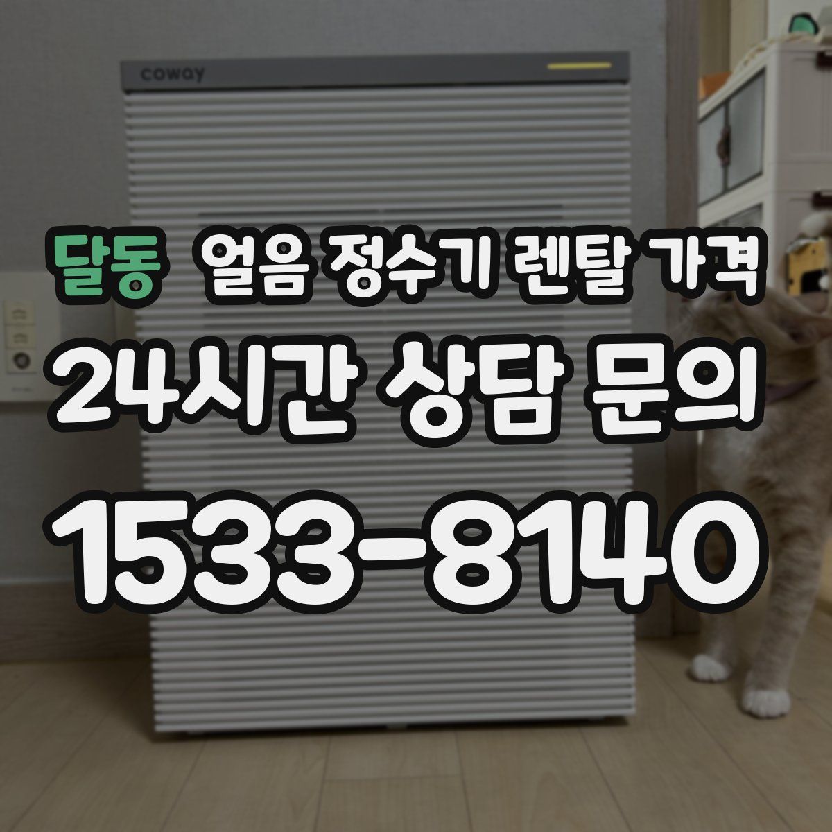 달동 얼음 정수기 렌탈 가격