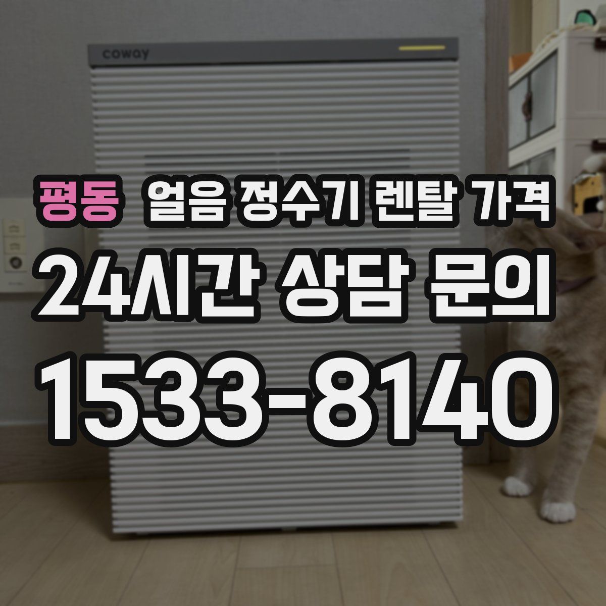 평동 얼음 정수기 렌탈 가격