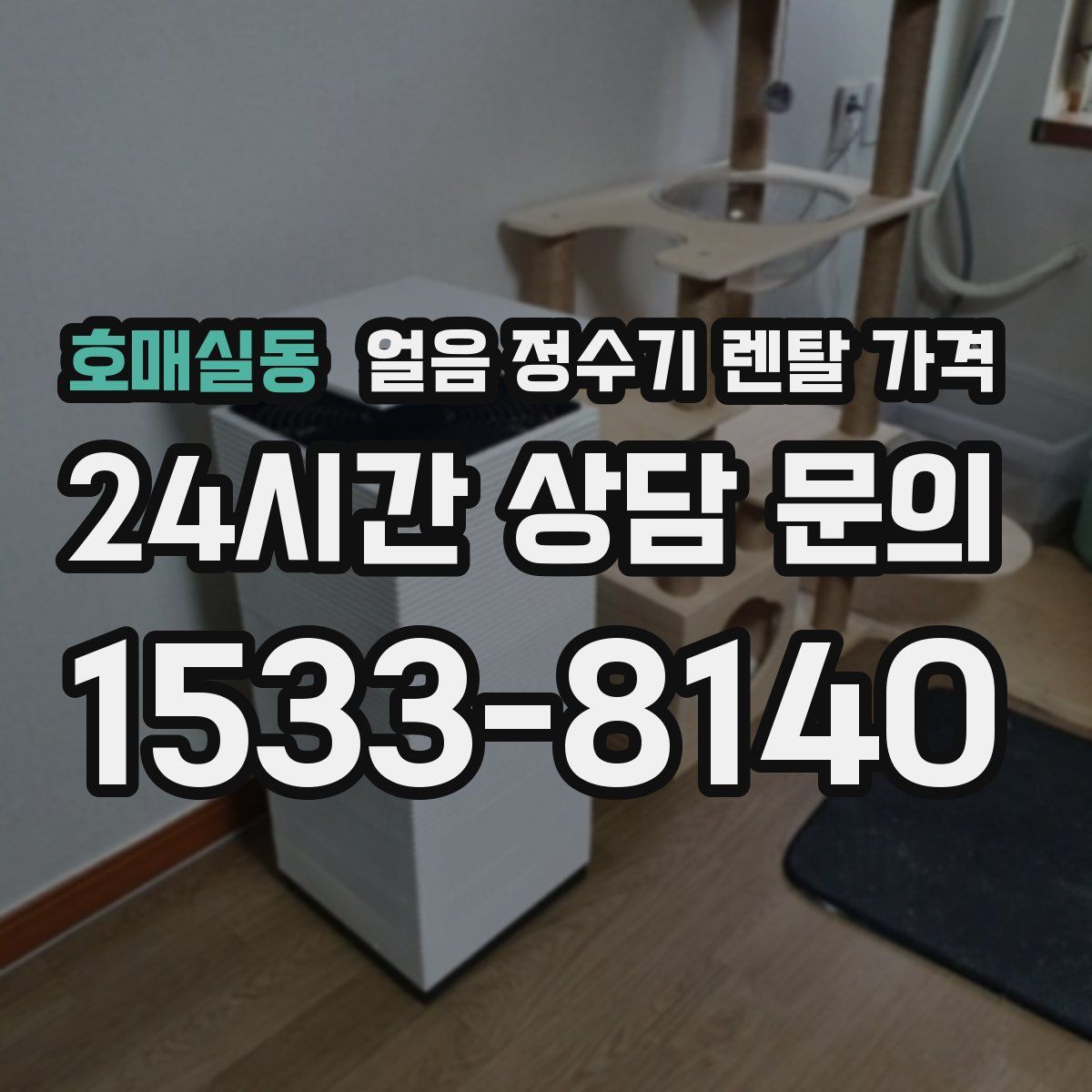 호매실동 얼음 정수기 렌탈 가격