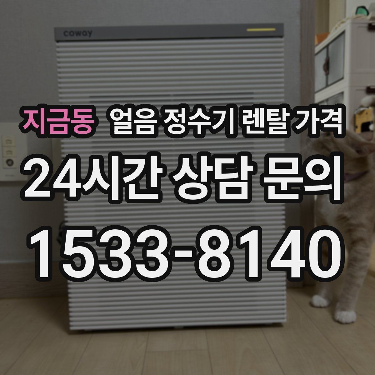 지금동 얼음 정수기 렌탈 가격