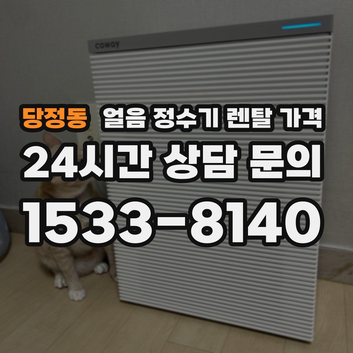 당정동 얼음 정수기 렌탈 가격