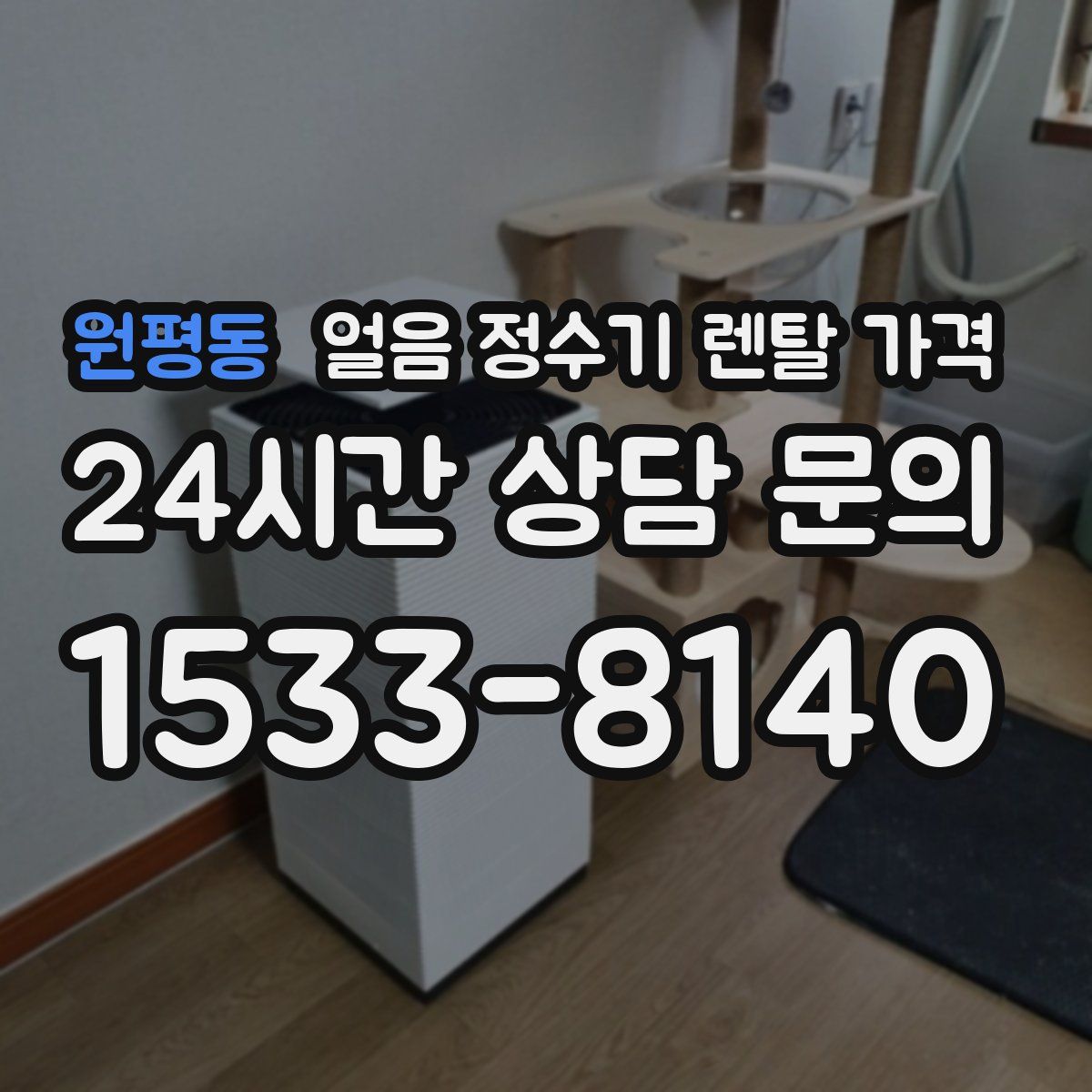원평동 얼음 정수기 렌탈 가격