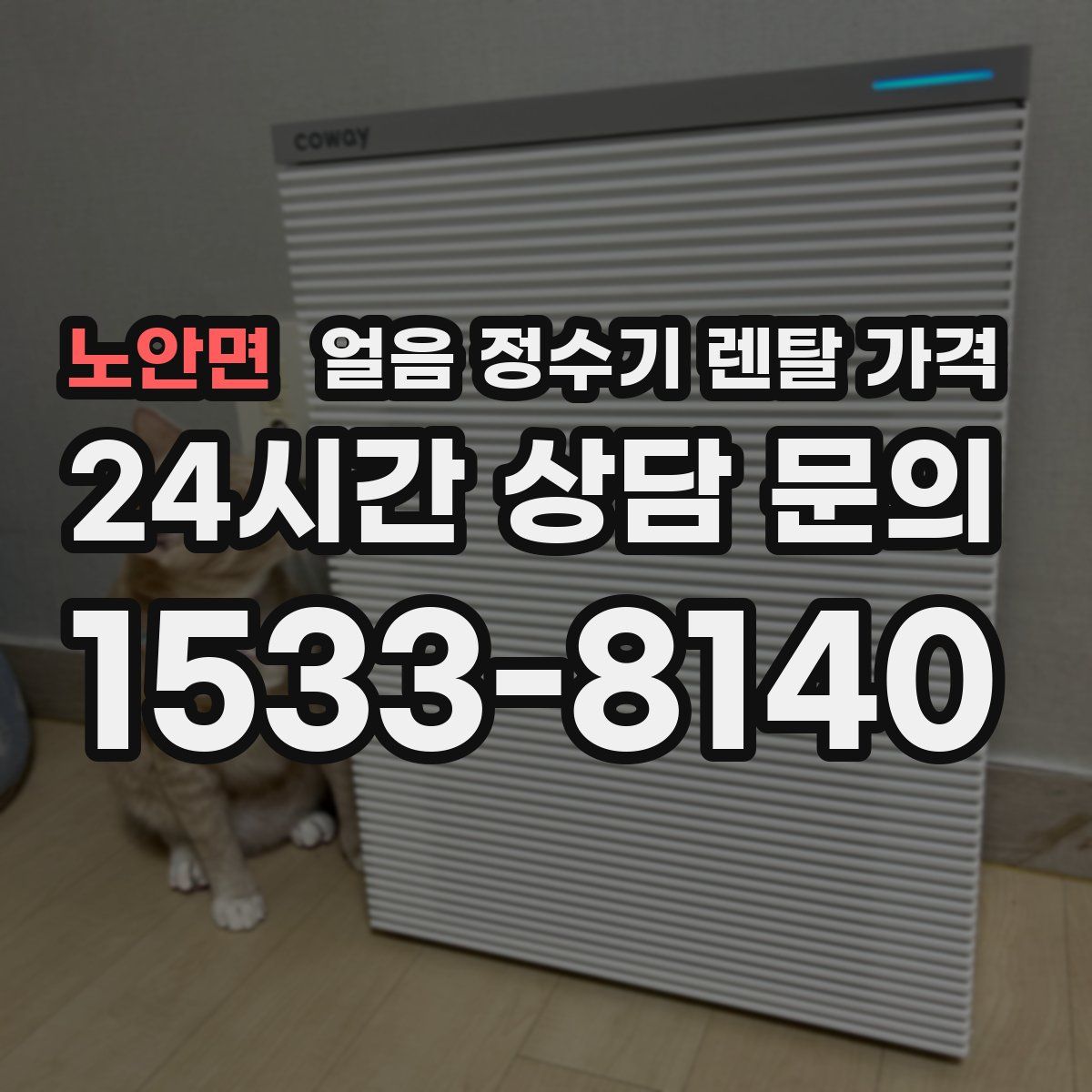 노안면 얼음 정수기 렌탈 가격