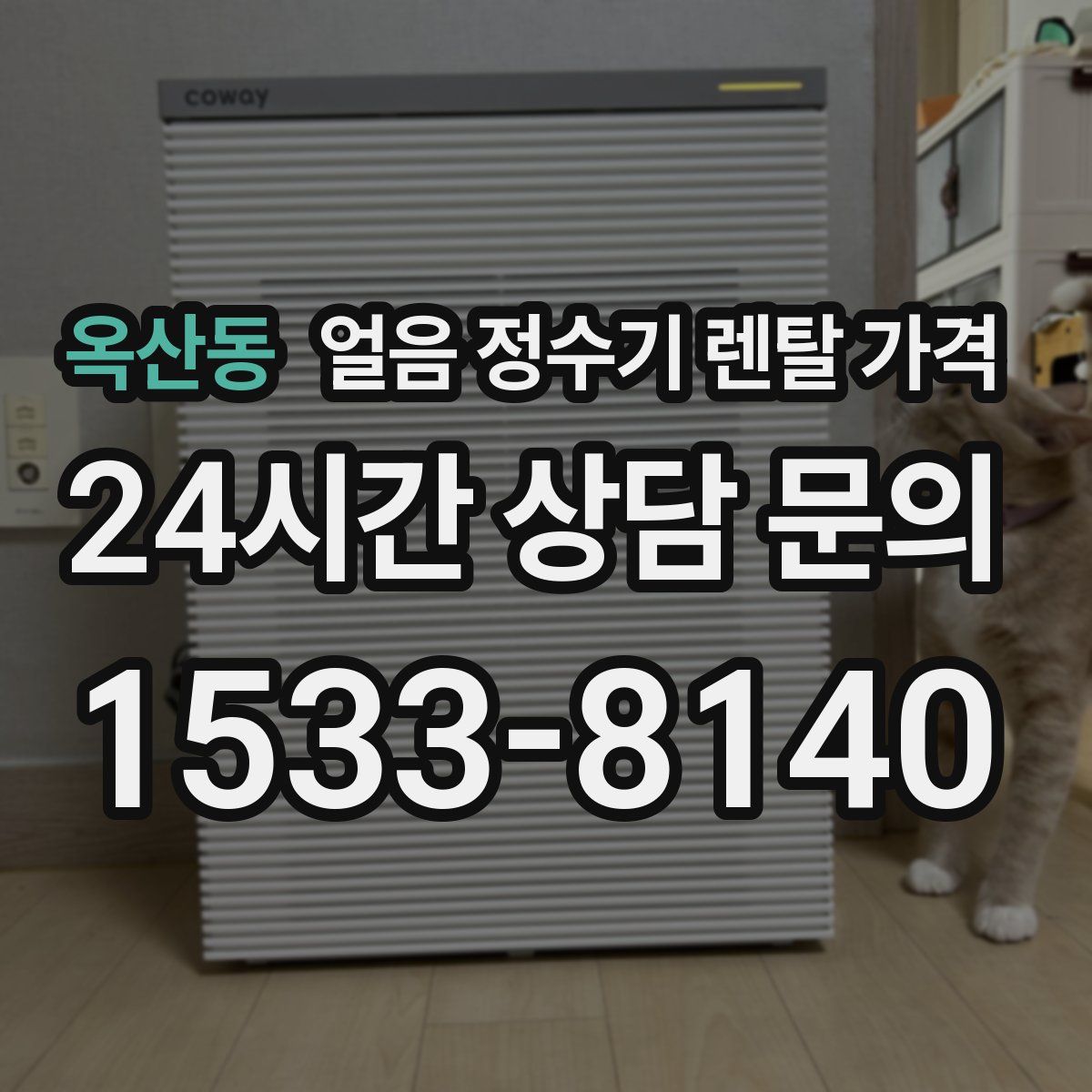 옥산동 얼음 정수기 렌탈 가격