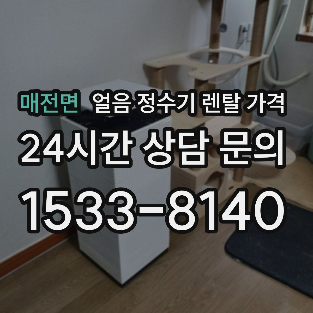 매전면 얼음 정수기 렌탈 가격