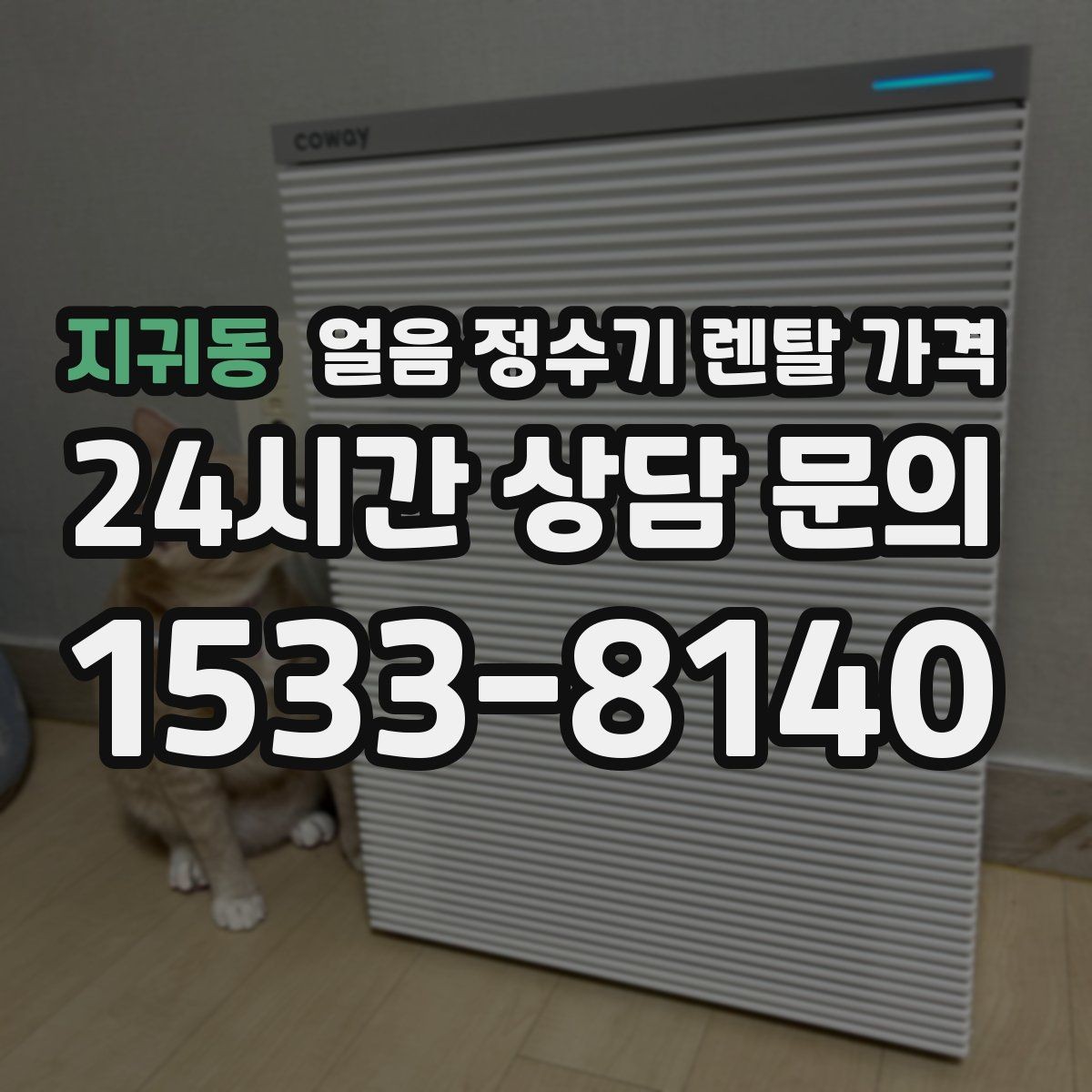 지귀동 얼음 정수기 렌탈 가격 오프라인 상담이 필요한 경우