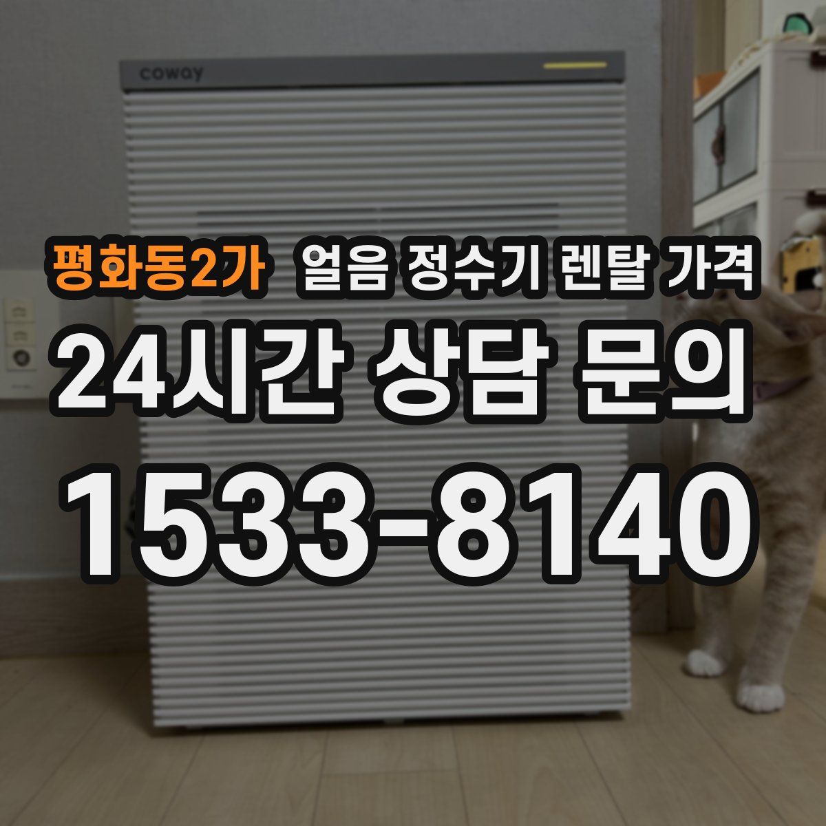 평화동2가 얼음 정수기 렌탈 가격