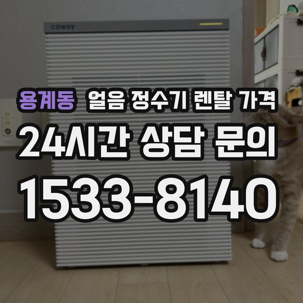 용계동 얼음 정수기 렌탈 가격