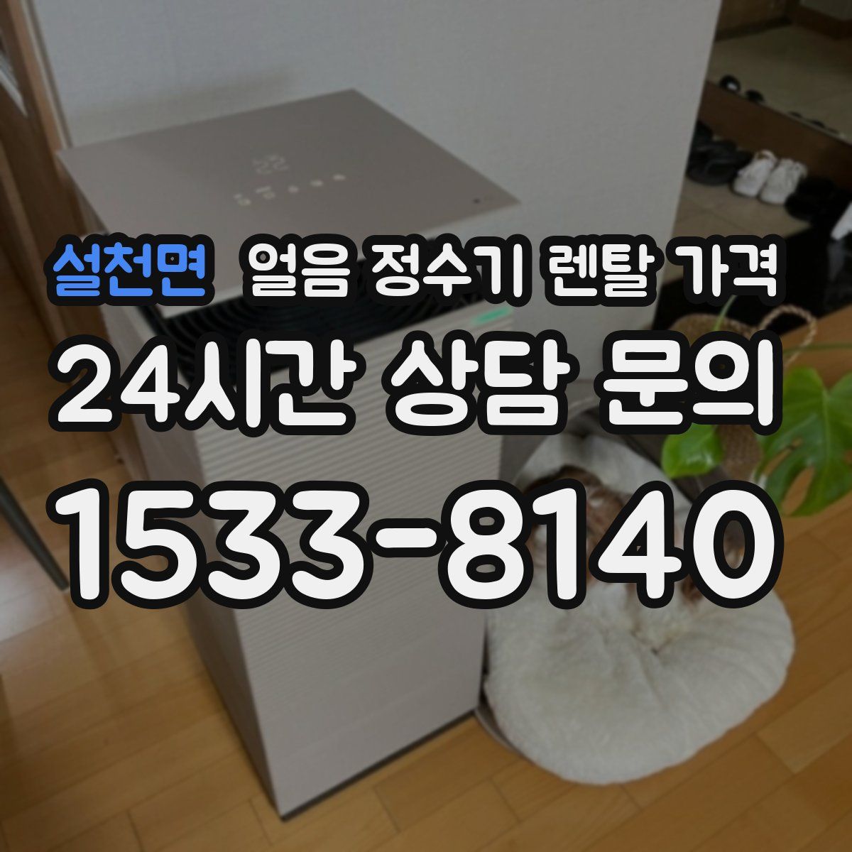 설천면 얼음 정수기 렌탈 가격