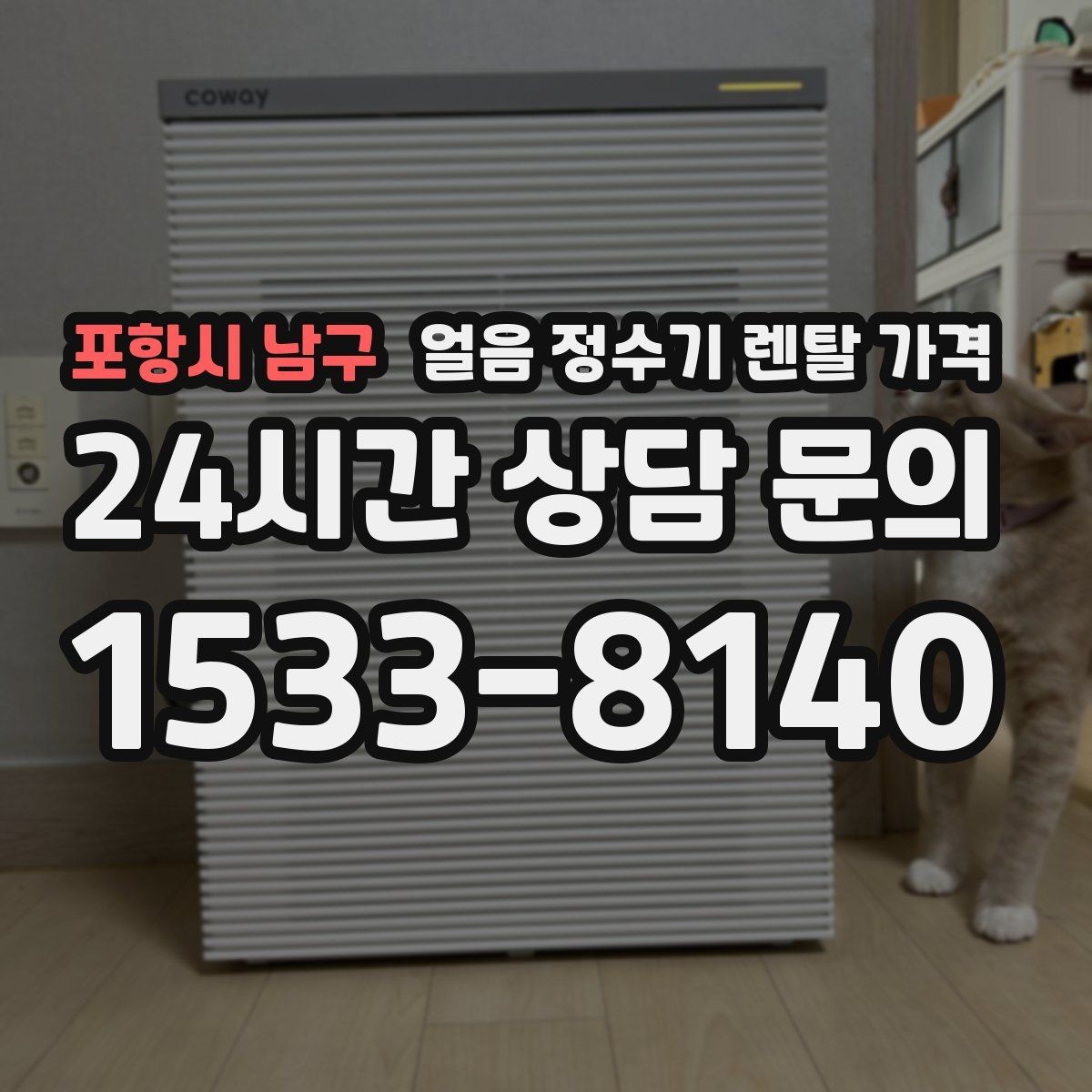 포항시 남구 얼음 정수기 렌탈 가격 얼음 기능이 들어가면 달라지는 점