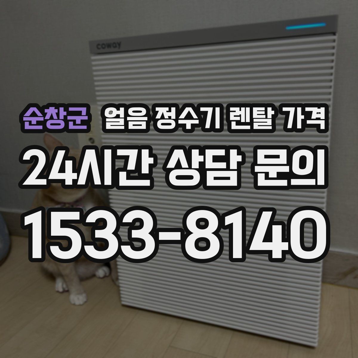 순창군 얼음 정수기 렌탈 가격 관리 편의성이 중요한 이유