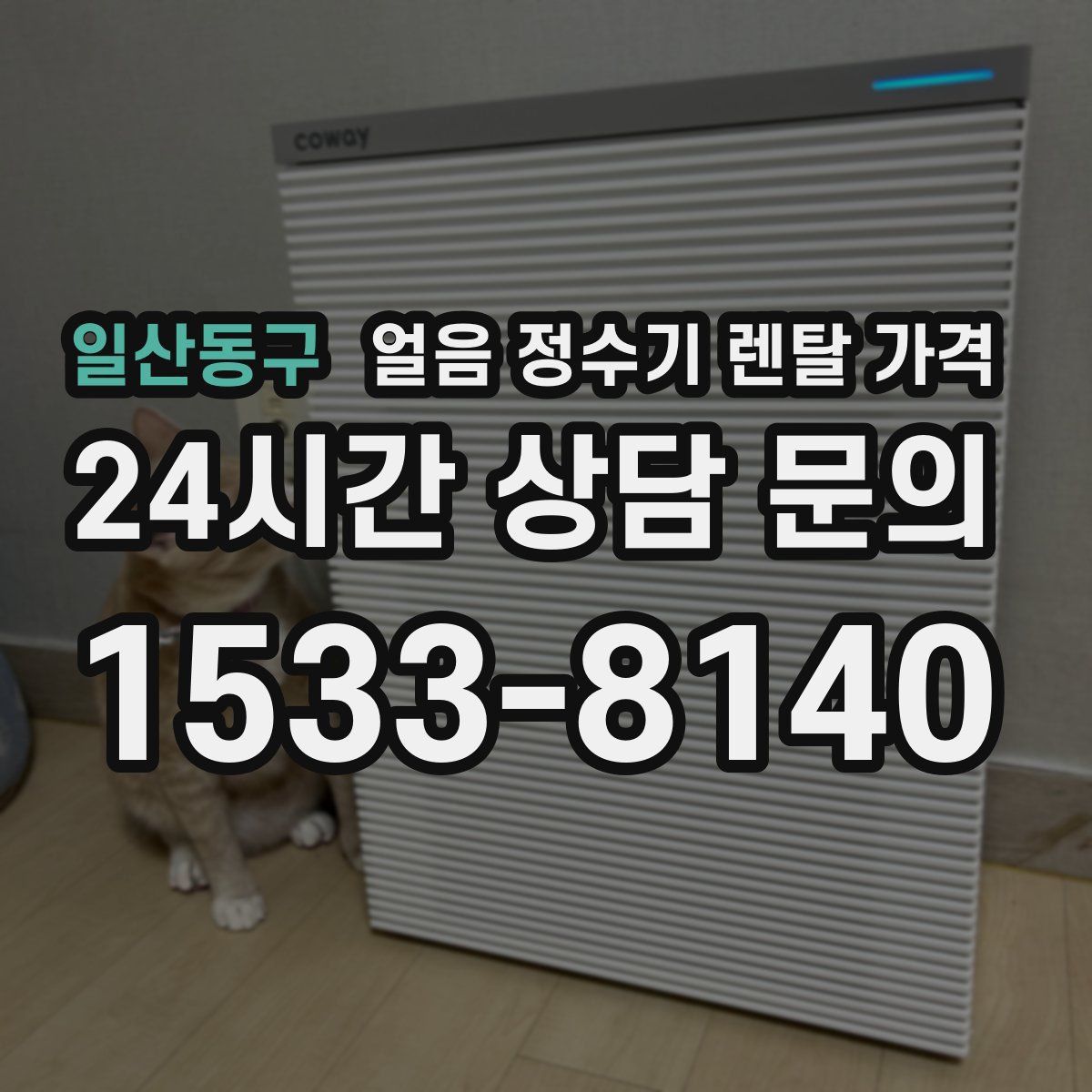 일산동구 얼음 정수기 렌탈 가격