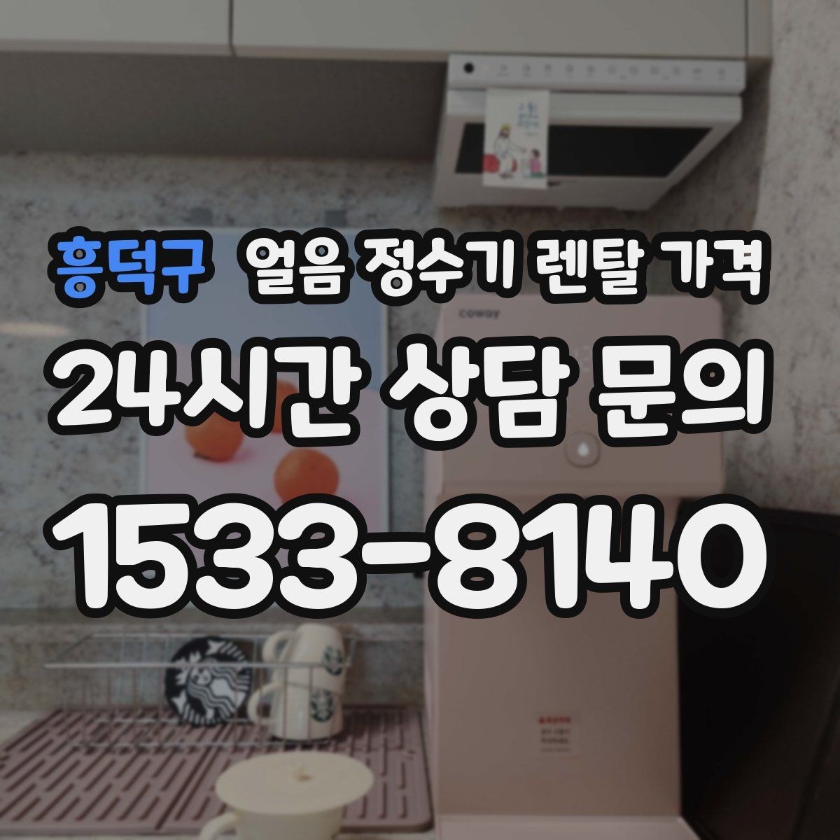 흥덕구 얼음 정수기 렌탈 가격 실제 사용자 경험 기준 정리