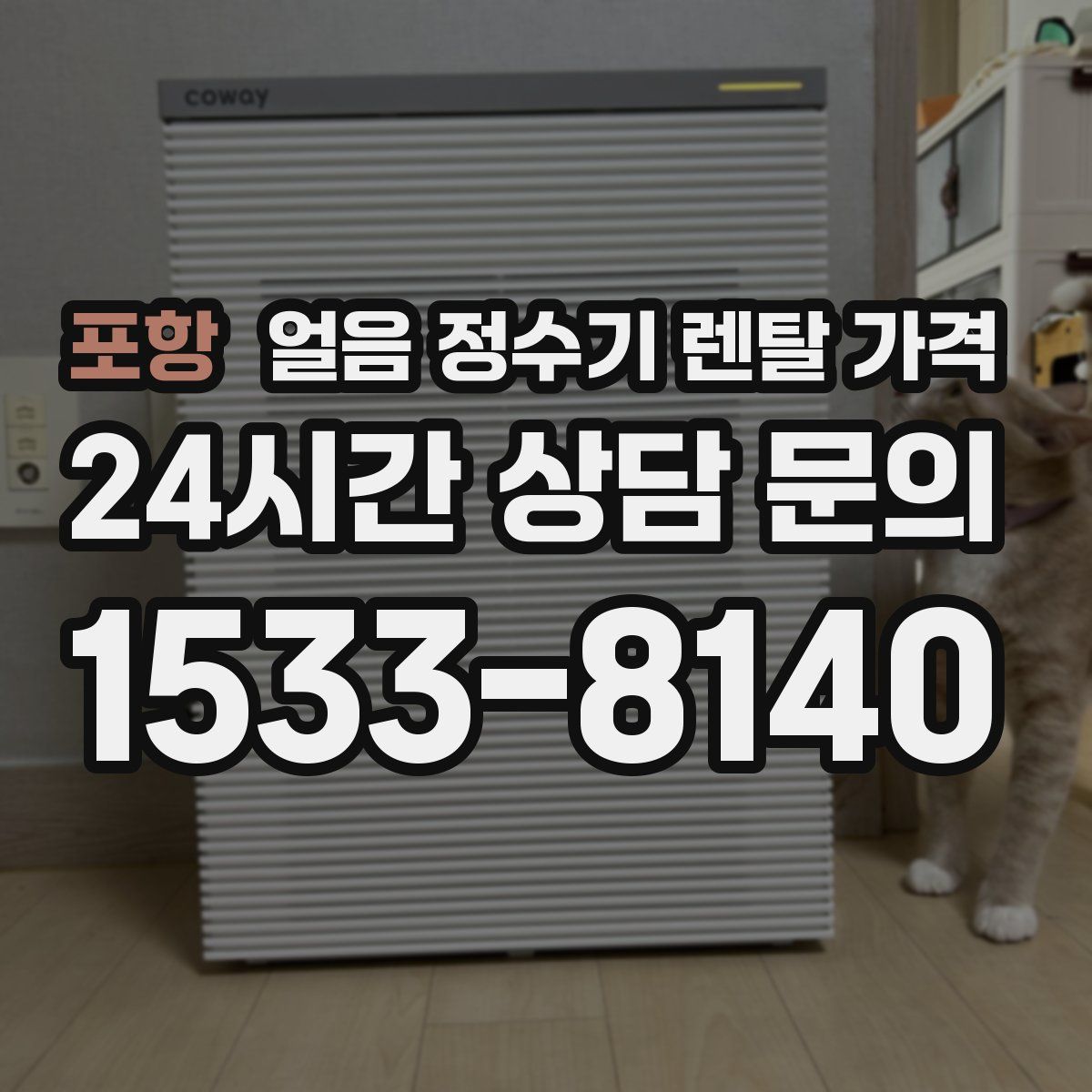 포항 얼음 정수기 렌탈 가격