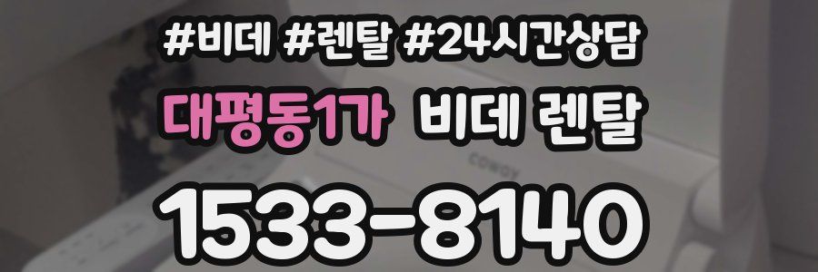 대평동1가 비데 렌탈