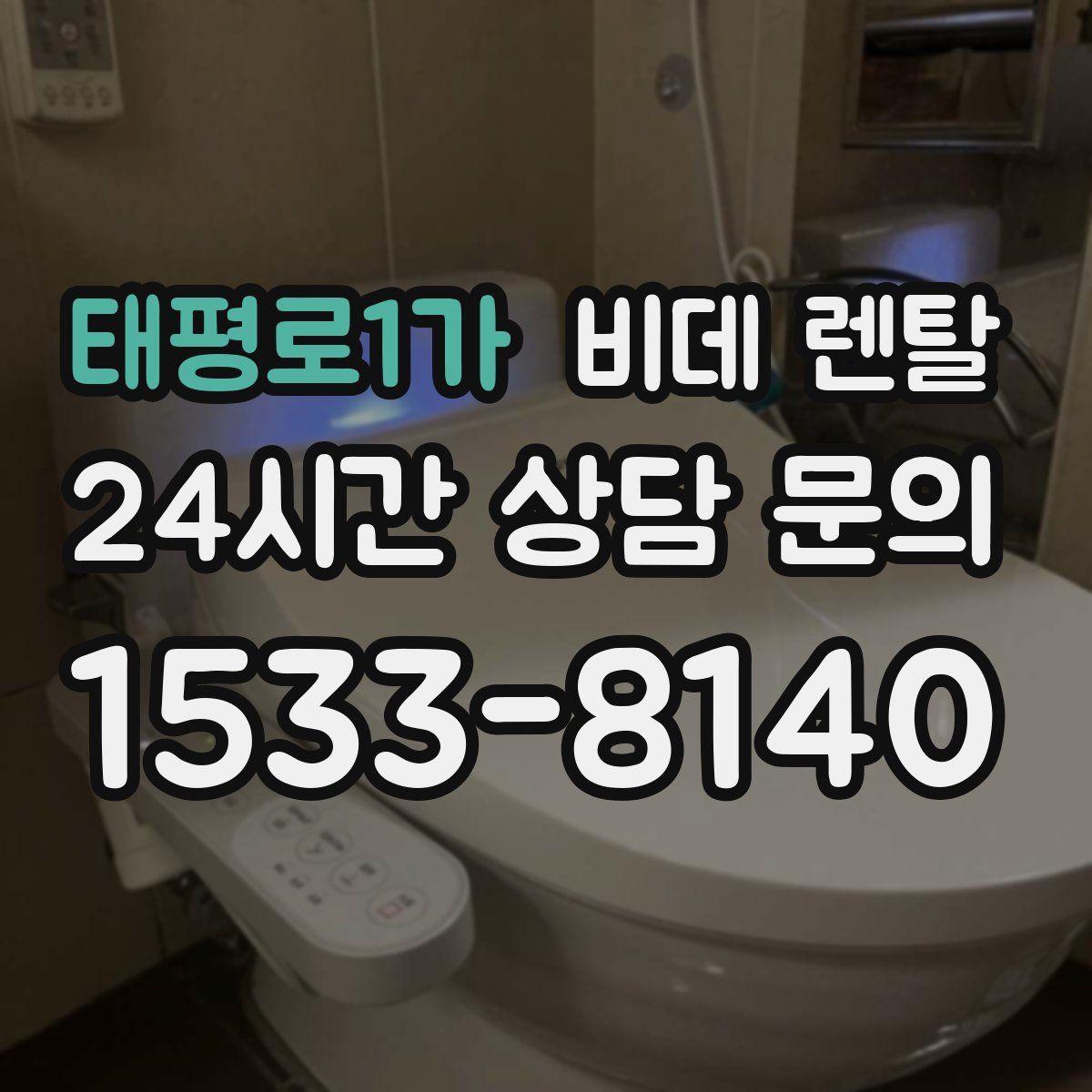 태평로1가 비데 렌탈