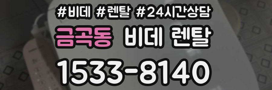 금곡동 비데 렌탈