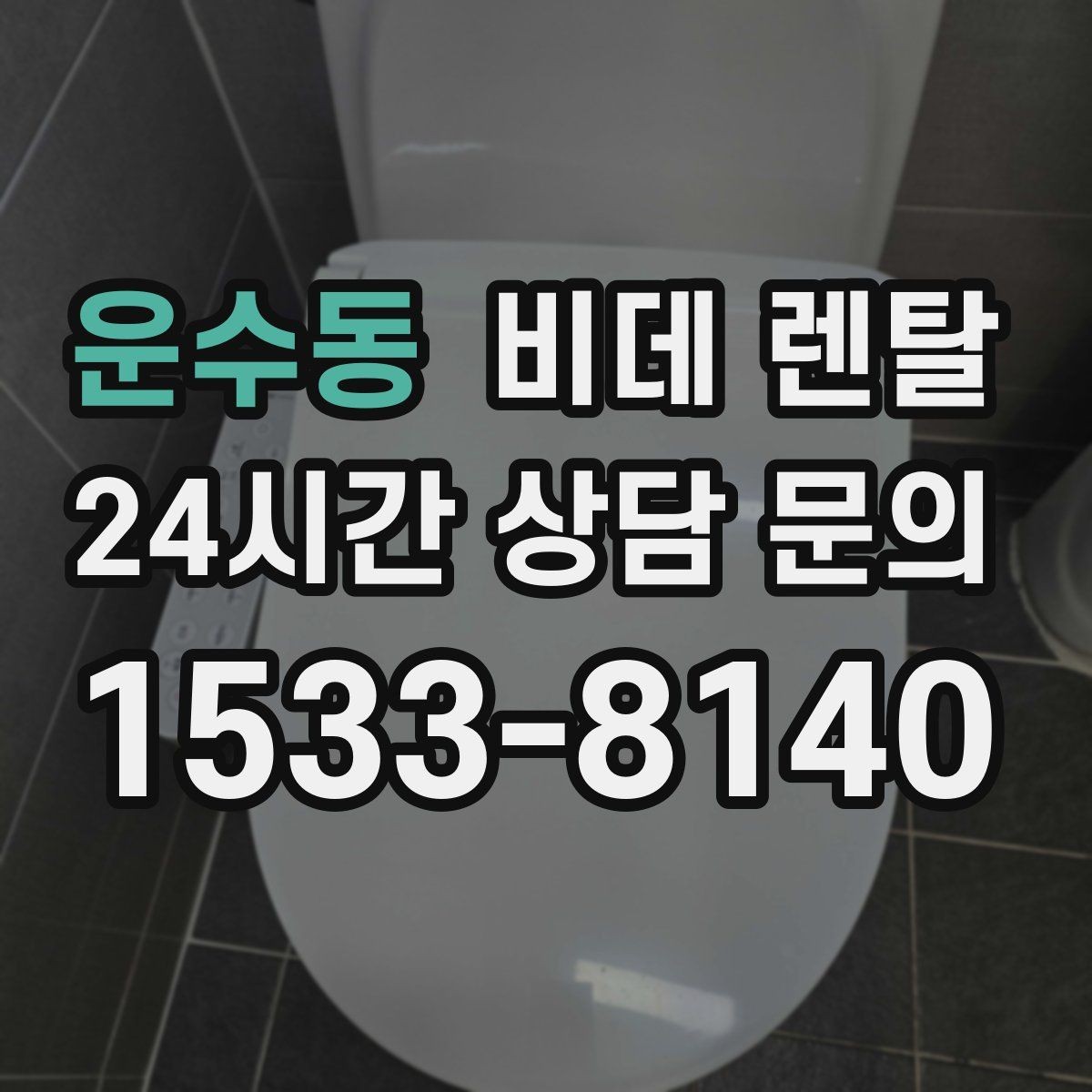 운수동 비데 렌탈 리모컨형과 일체형의 차이점