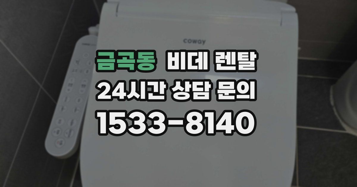 금곡동 비데 렌탈
