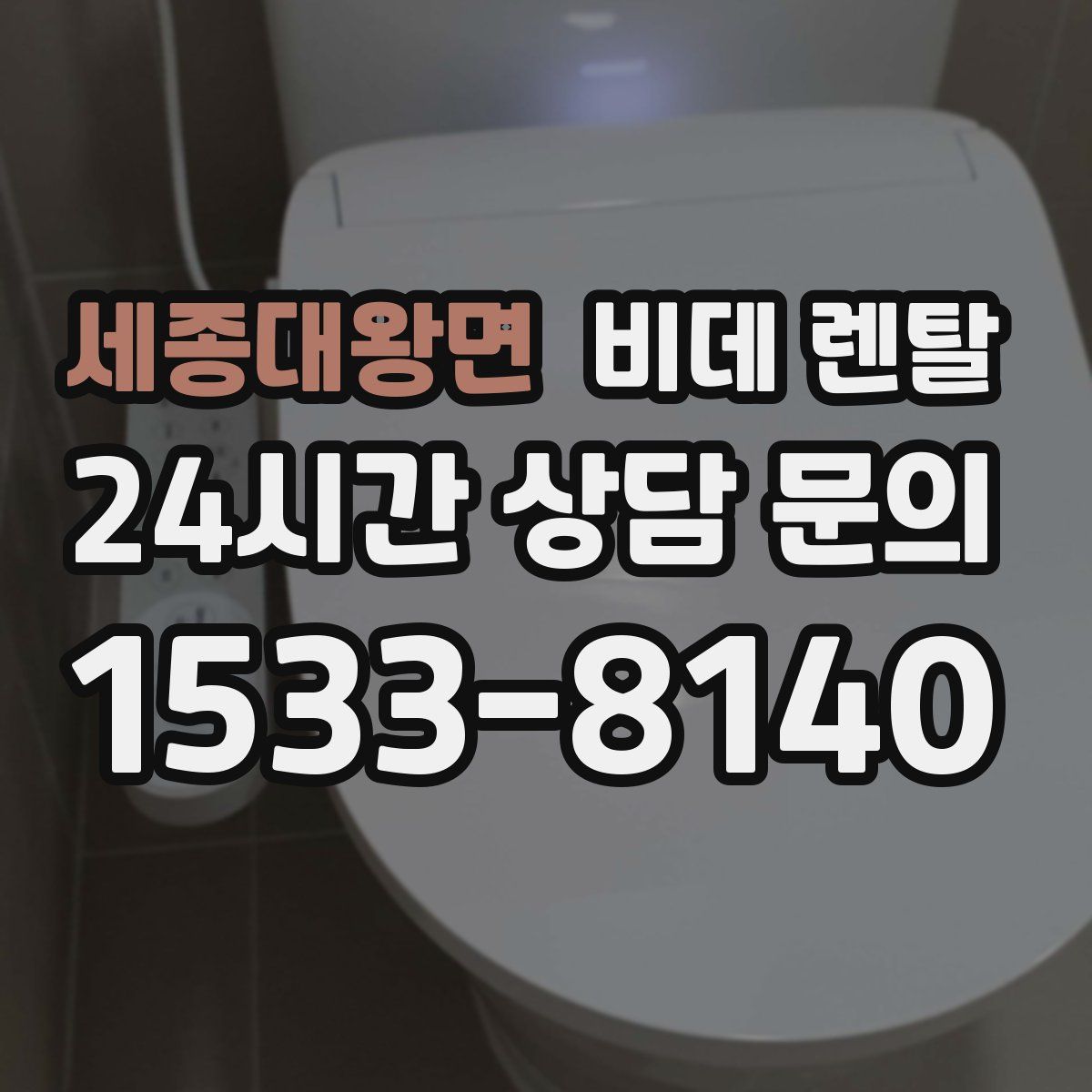 세종대왕면 비데 렌탈