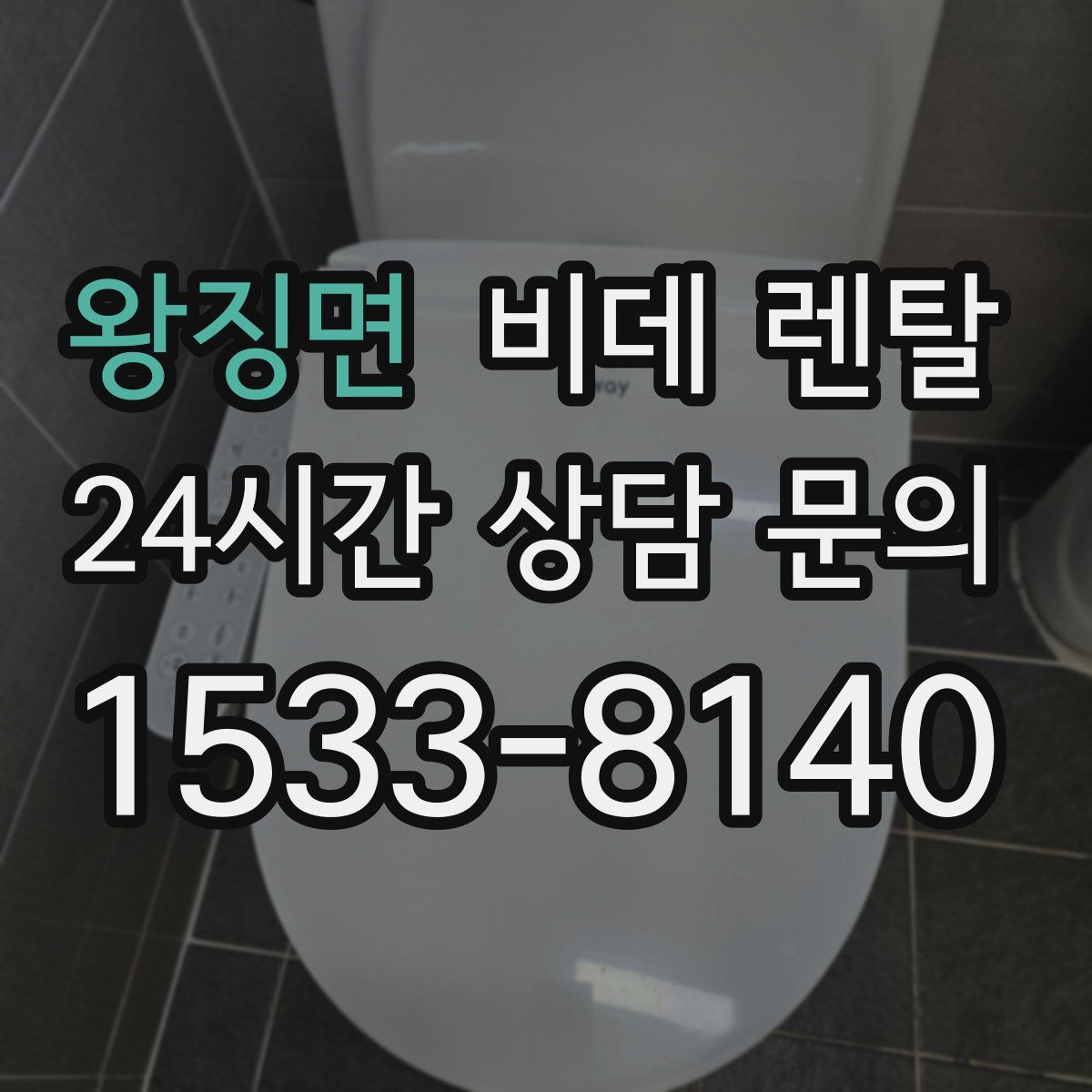 왕징면 비데 렌탈